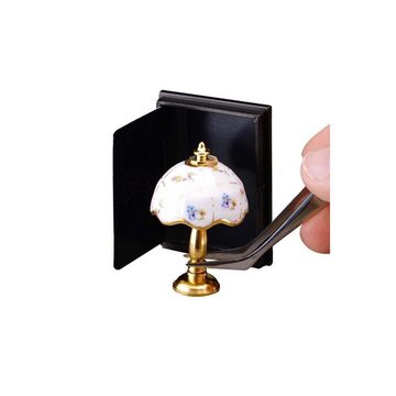 Reutter Porzellan Dekofigur 001.640/5 - Antiklampe "Karo Gold", Miniatur