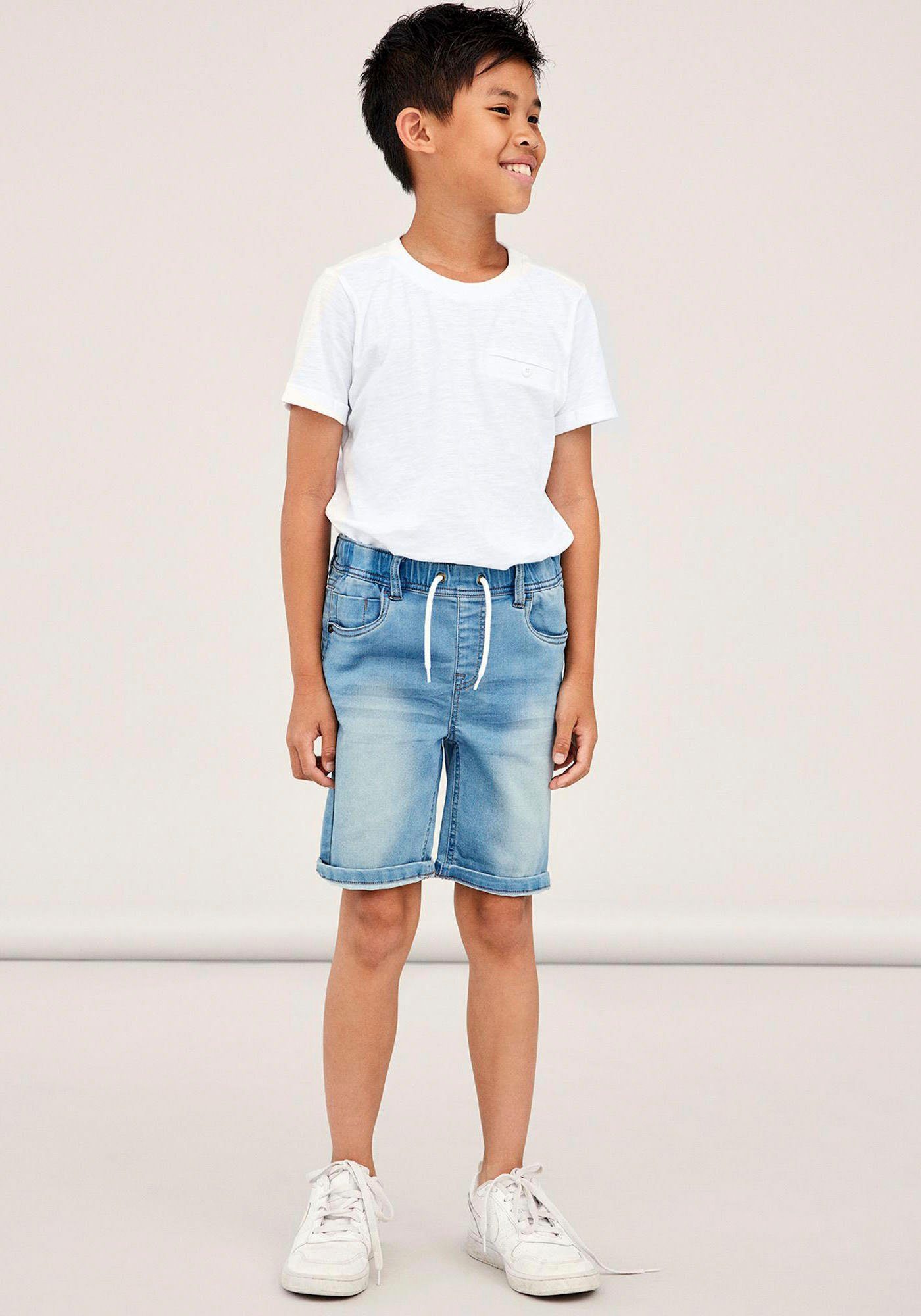 [Neuer Originalartikel] Shorts It SHOR NKMRYAN L blue light Name DNM JOGGER