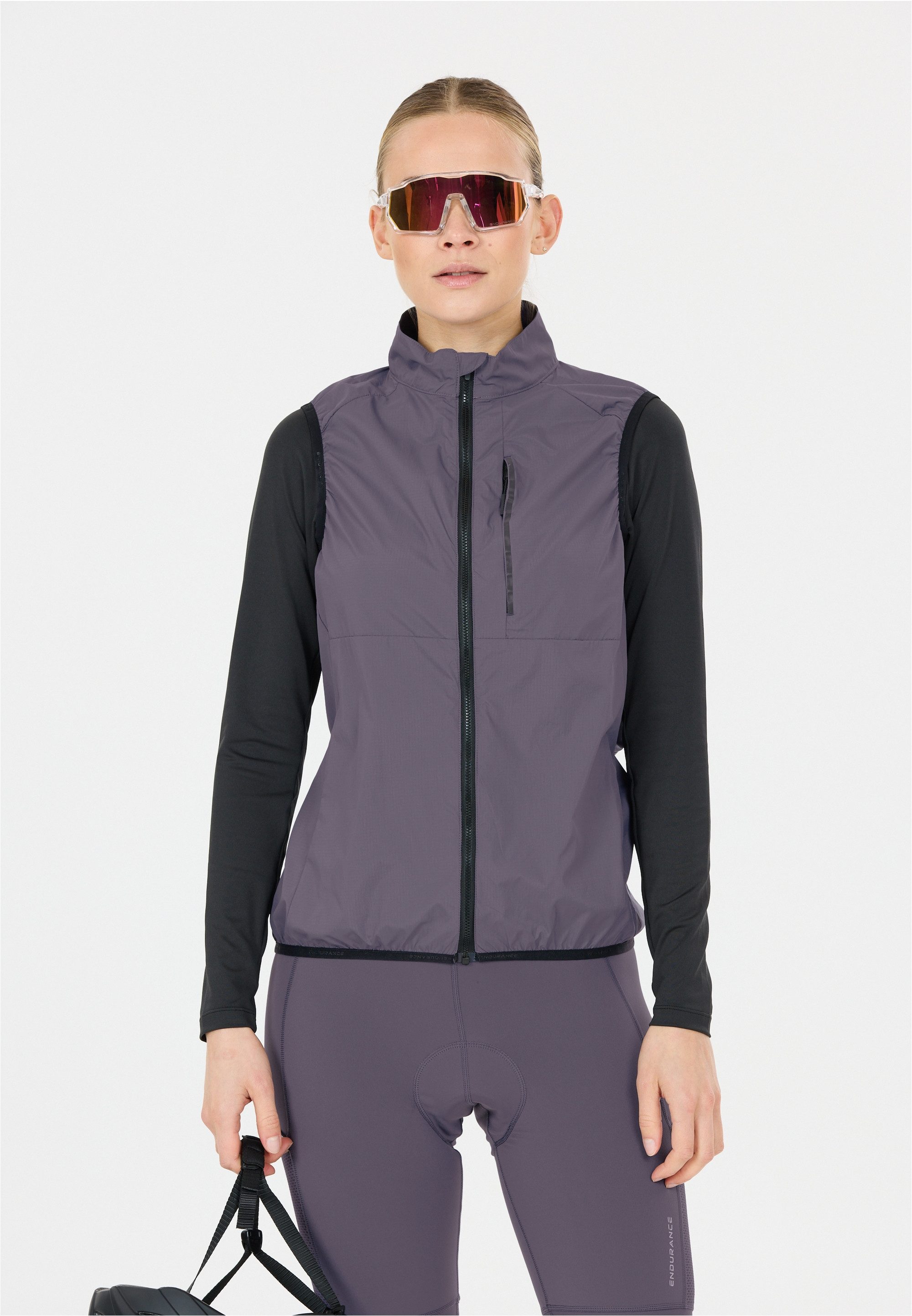 ENDURANCE Softshellweste Nimbos aus leichtem Material für Fahrrad und Mountainbike