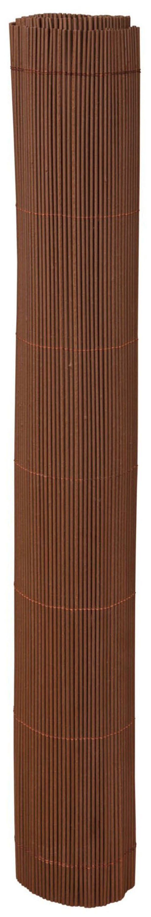 Windhager Sichtschutzzaunmatten Mimbre Solido für Garten, Balkon und Terrasse, 150 x 300 cm, Sichtschutzzaun Kunststoff, Blickschutz