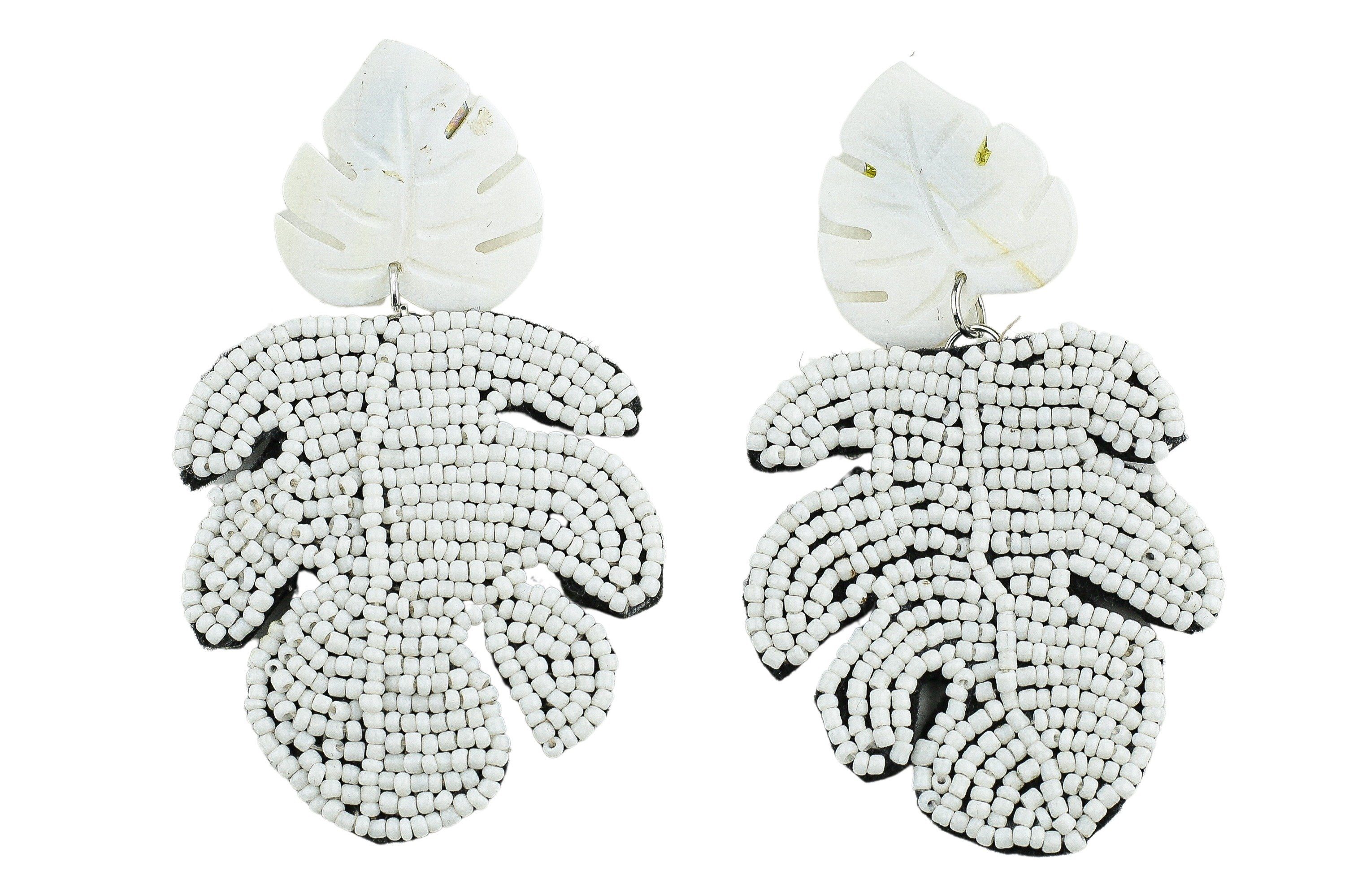 COLLEZIONE ALESSANDRO Paar Ohrclips Leaf