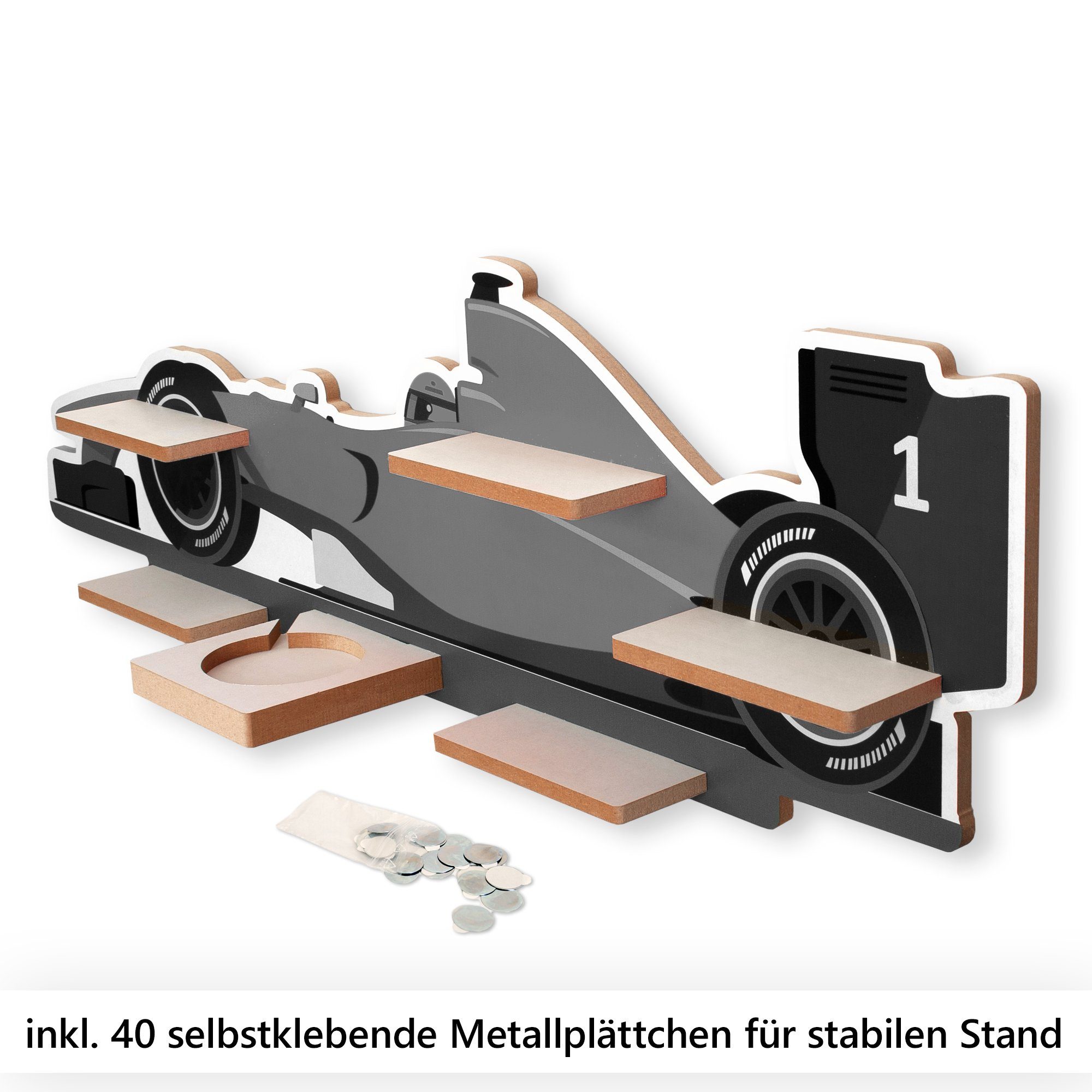 Kreative Feder Kinderregal MUSIKBOX-REGAL Rennauto, für günstig online kaufen
