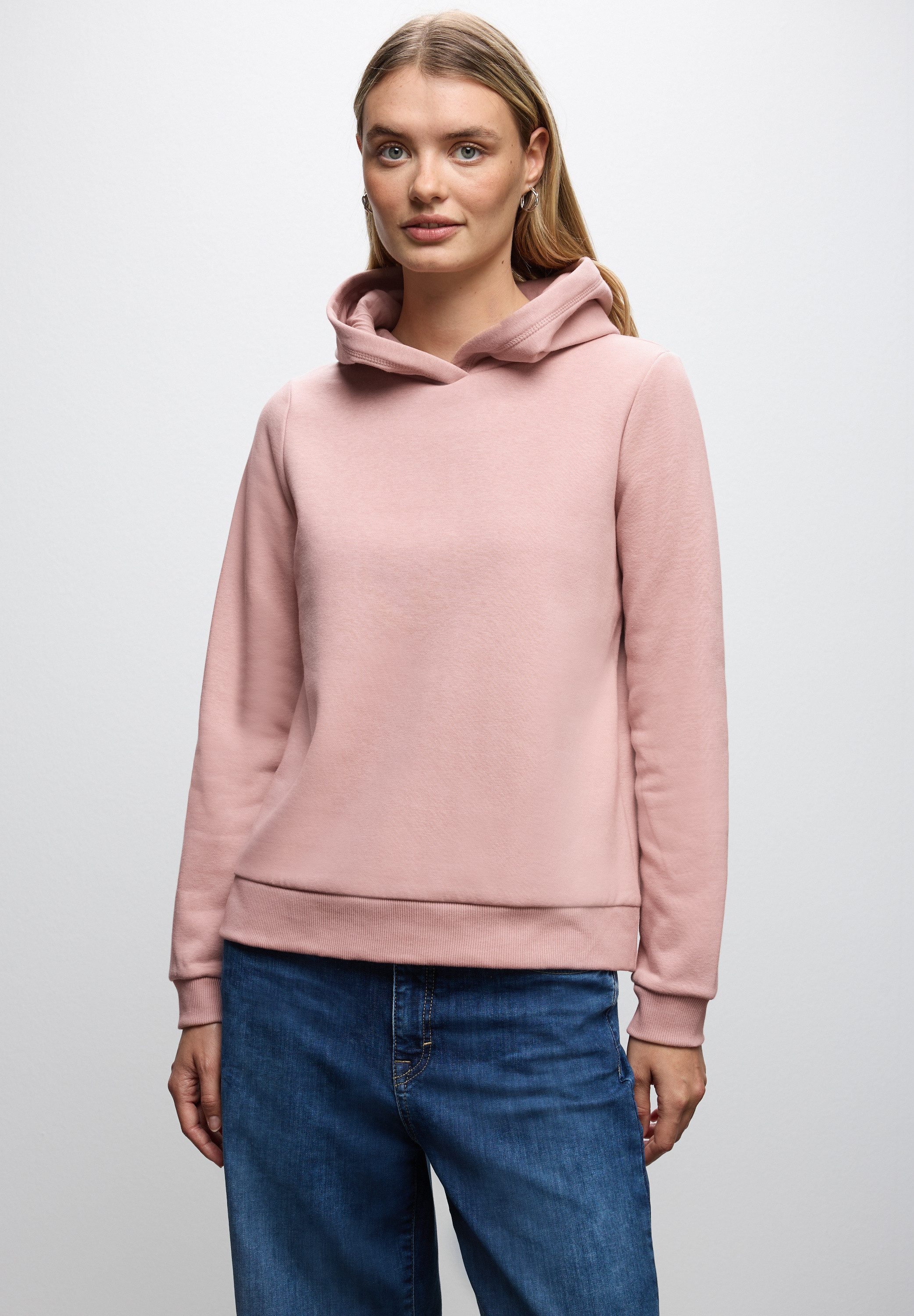 STREET ONE Hoodie im soften Baumwoll-Mix