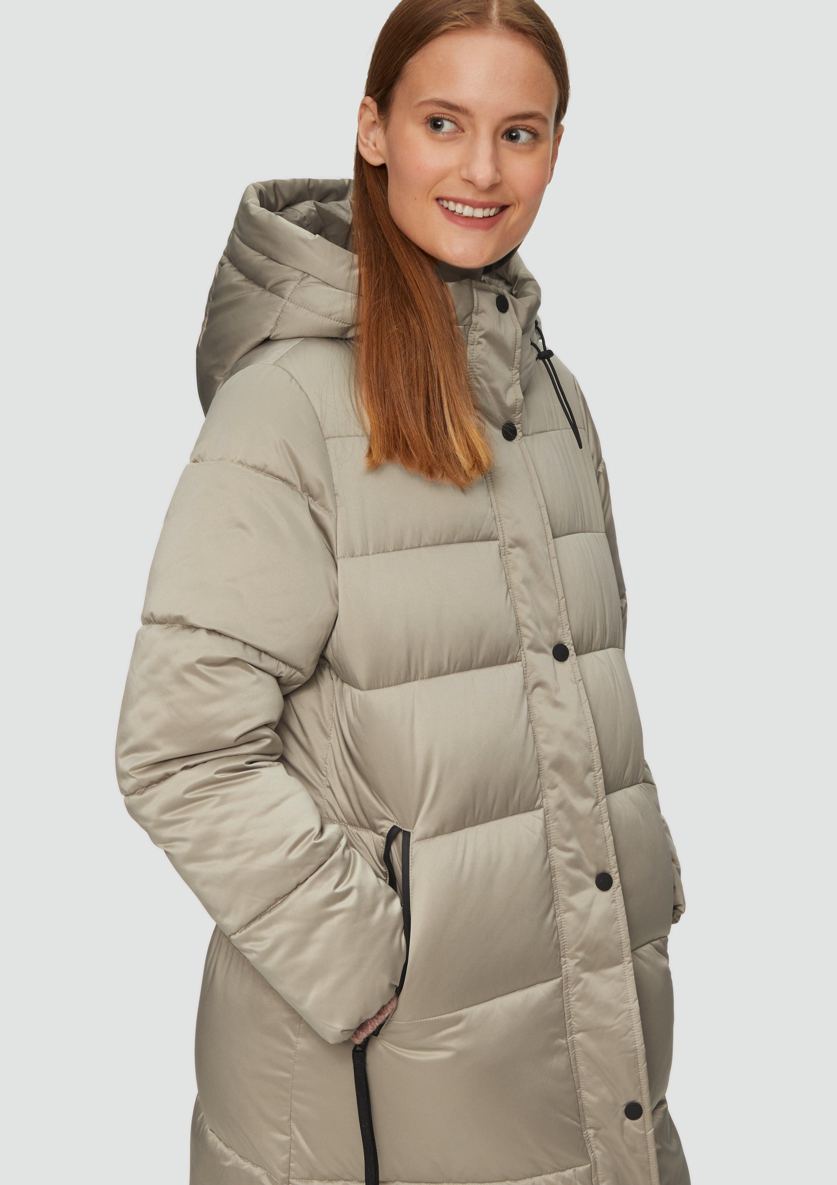 s.Oliver Funktionsmantel Puffermantel in Satin-Optik günstig online kaufen