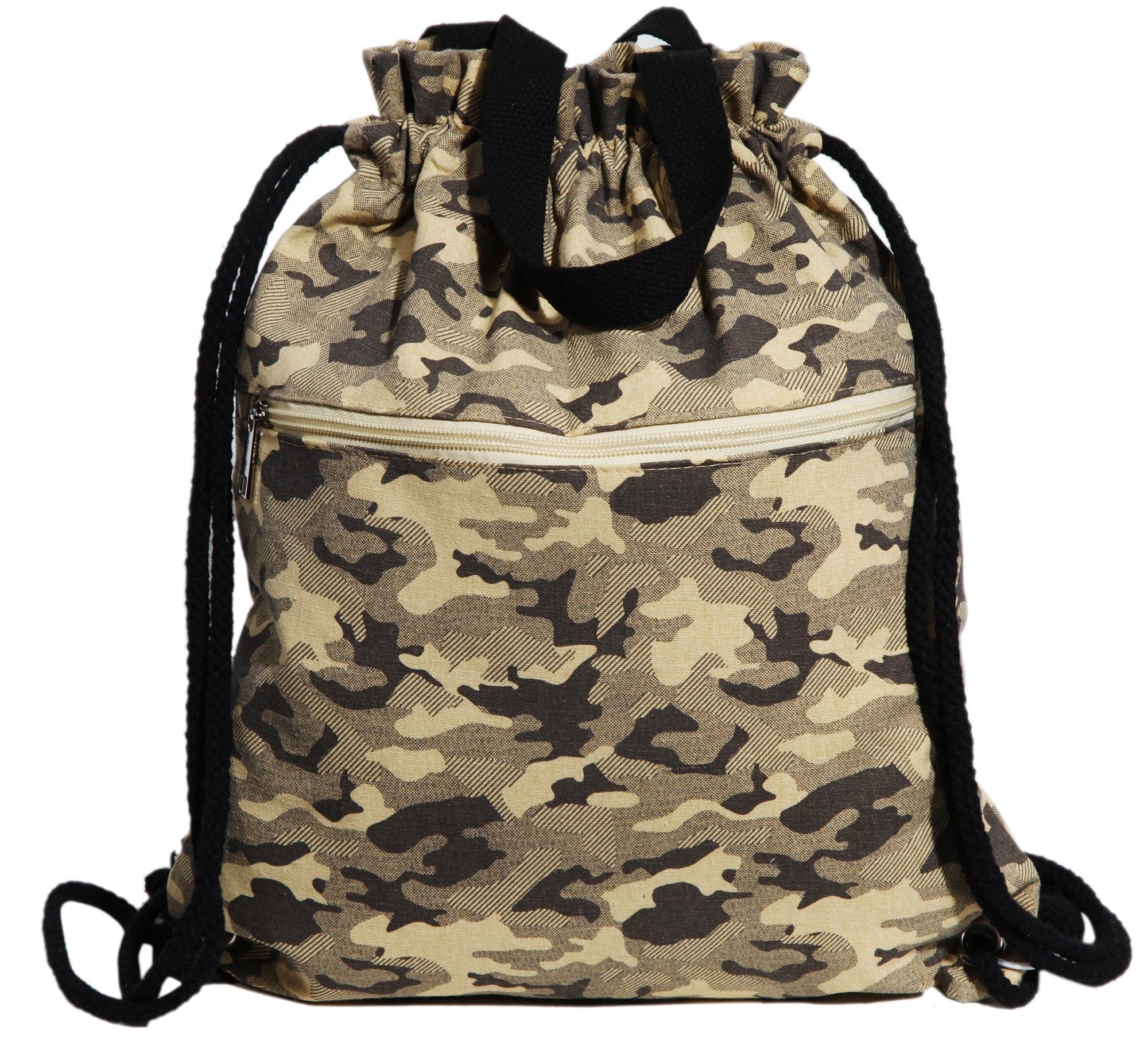 Turnbeutel Camou Rucksack Rucksackbeutel Camouflage