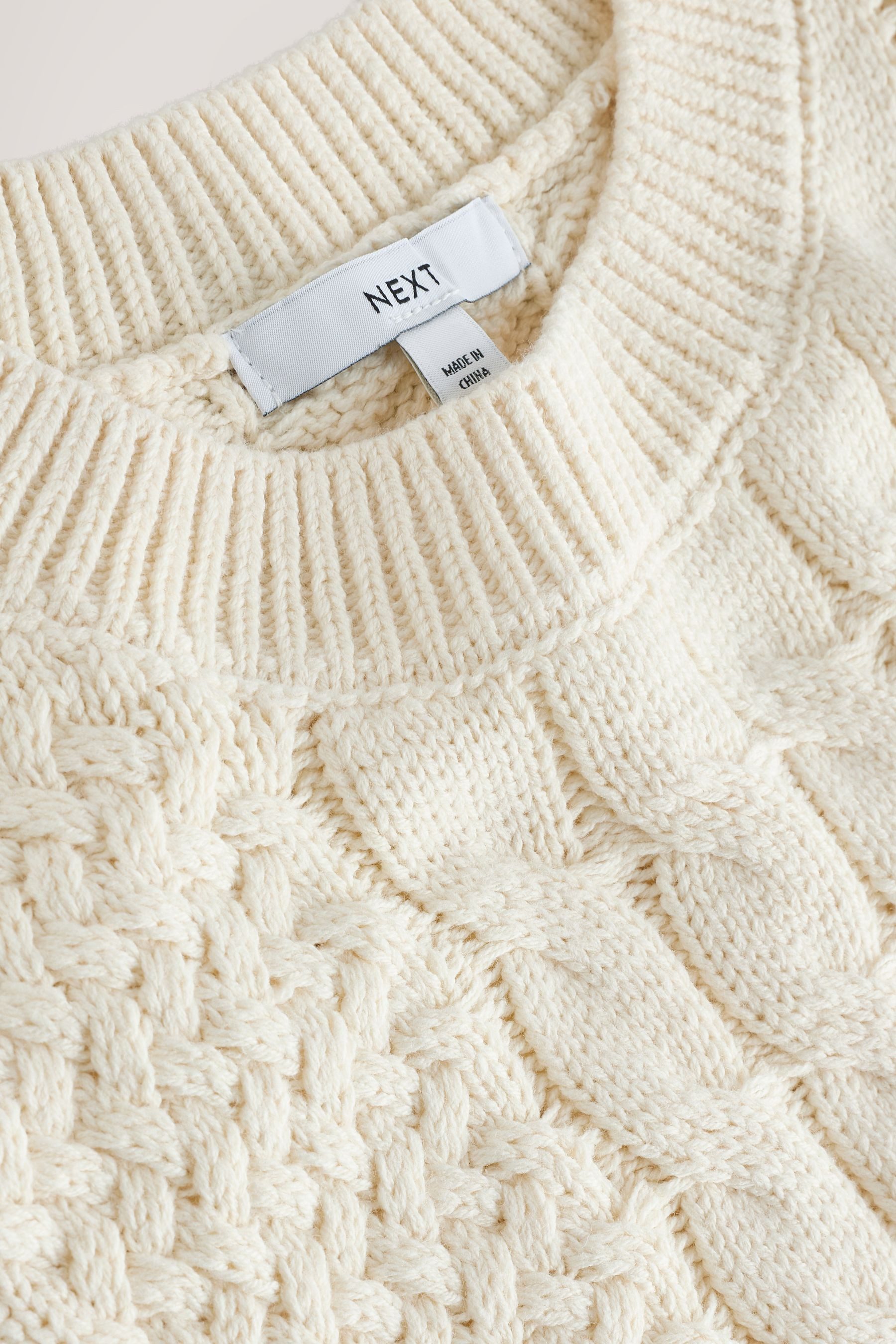 Next Stricktop Tanktop mit Zopfmuster (1-tlg)