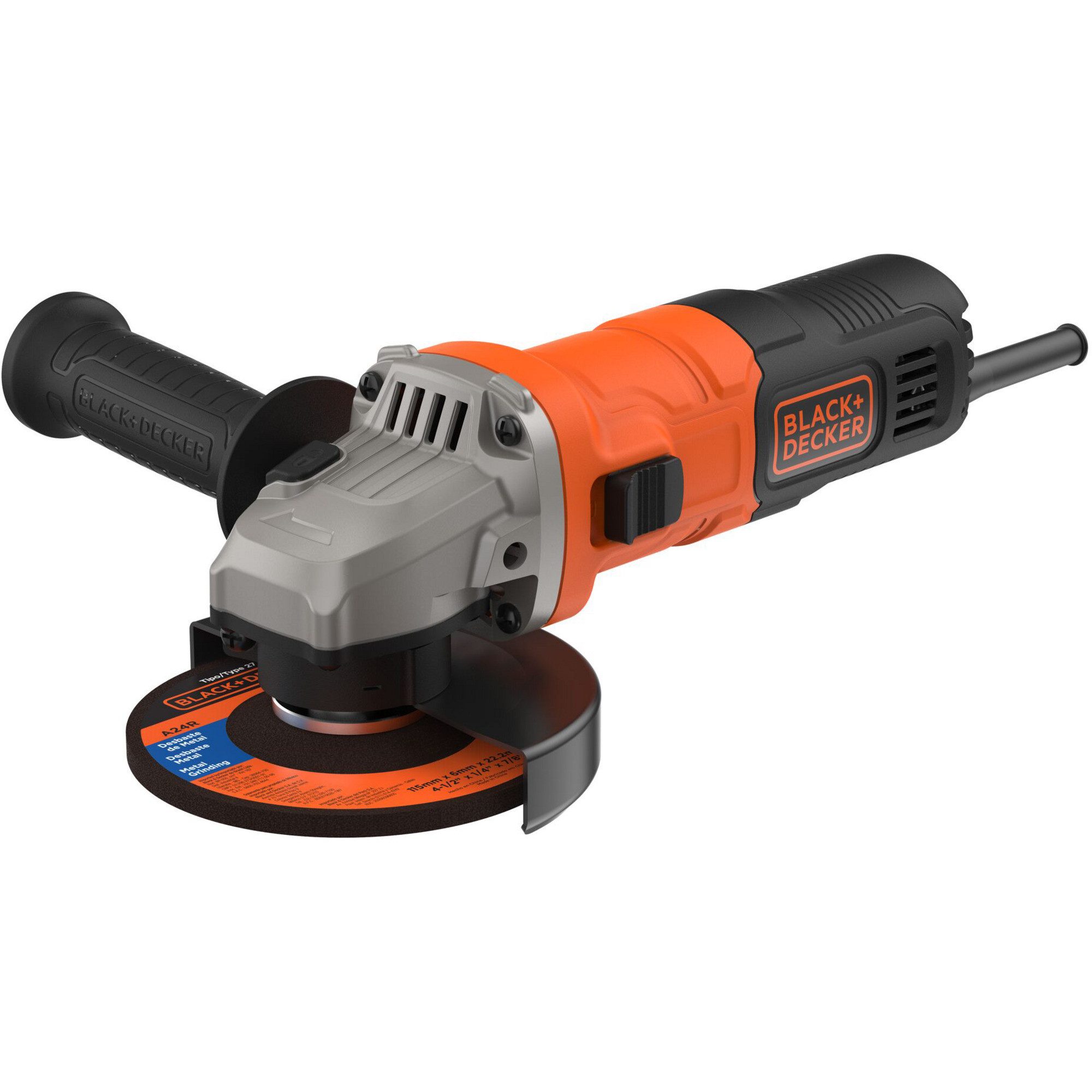 Black + Decker Winkelschleifer BLACK+DECKER Winkelschleifer BEG010, (710 Watt