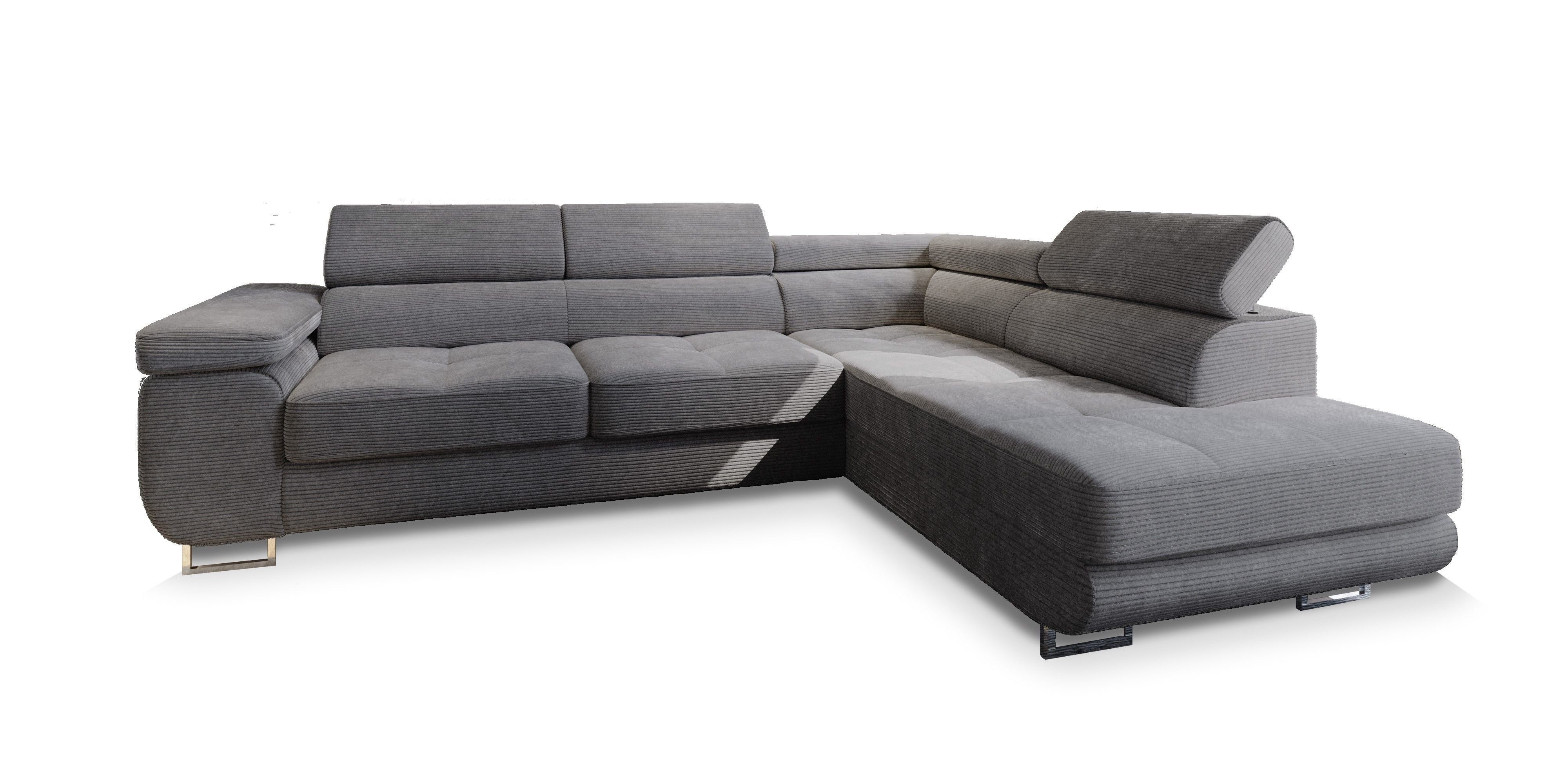 Masseno Ecksofa APIRO mit Schlaffunktion L-Form, günstig online kaufen