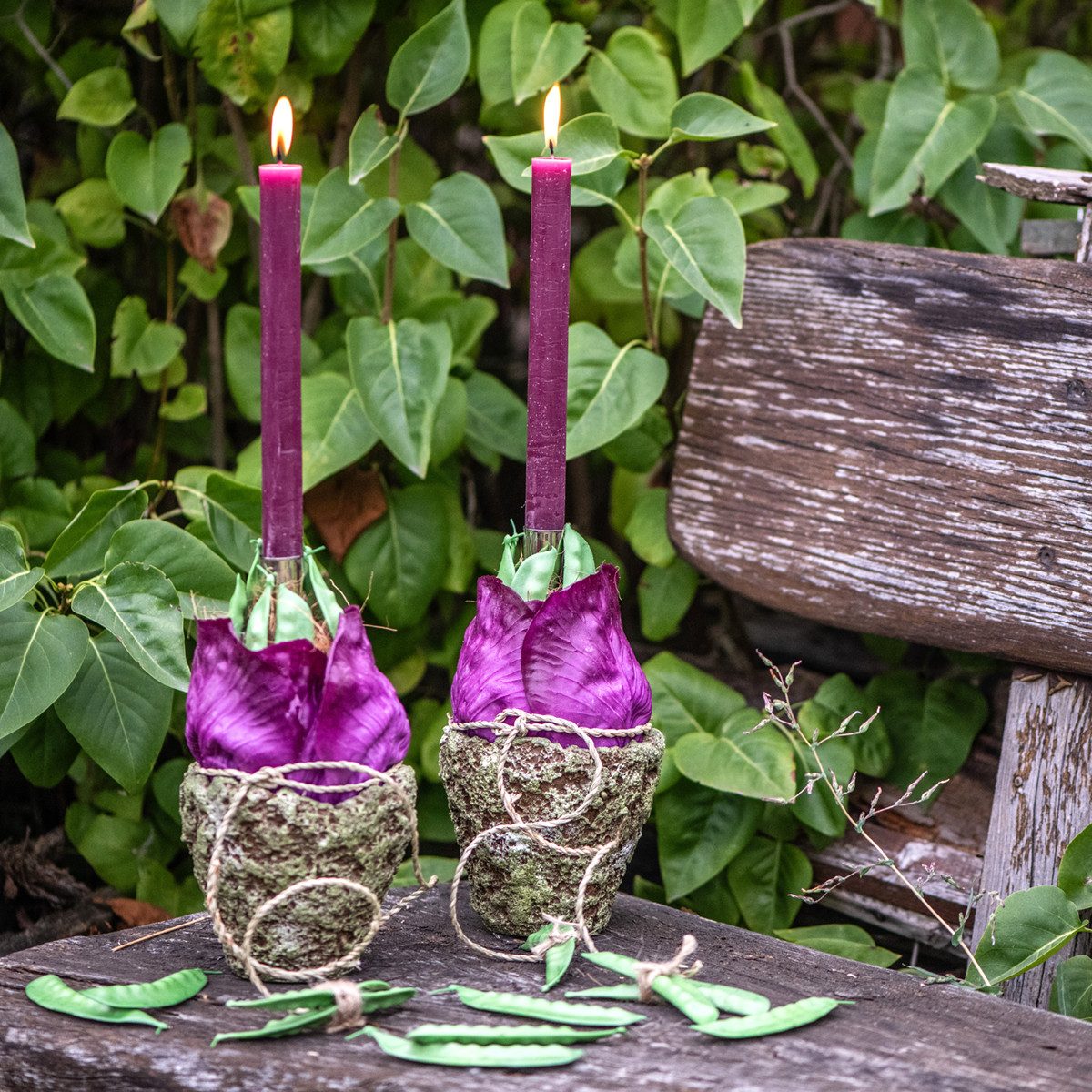 Florists Products Übertopf Pflanztopf Waldoptik Dekogefäß für Pflanzen Dekoration Zuhause, 2 Stü