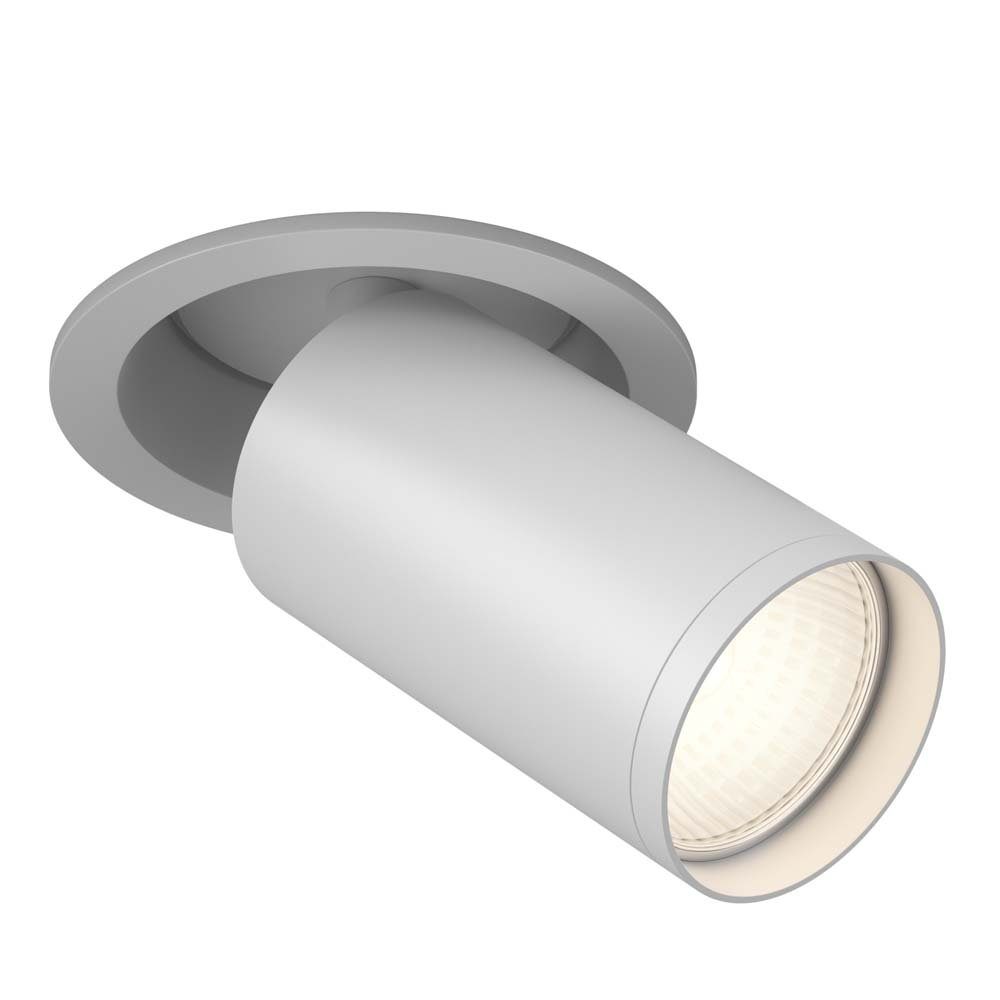 Maytoni Deckenspot, Deckenlampe Deckenleuchte Einbau Wohnzimmerlampe weiß GU10 verstellbar