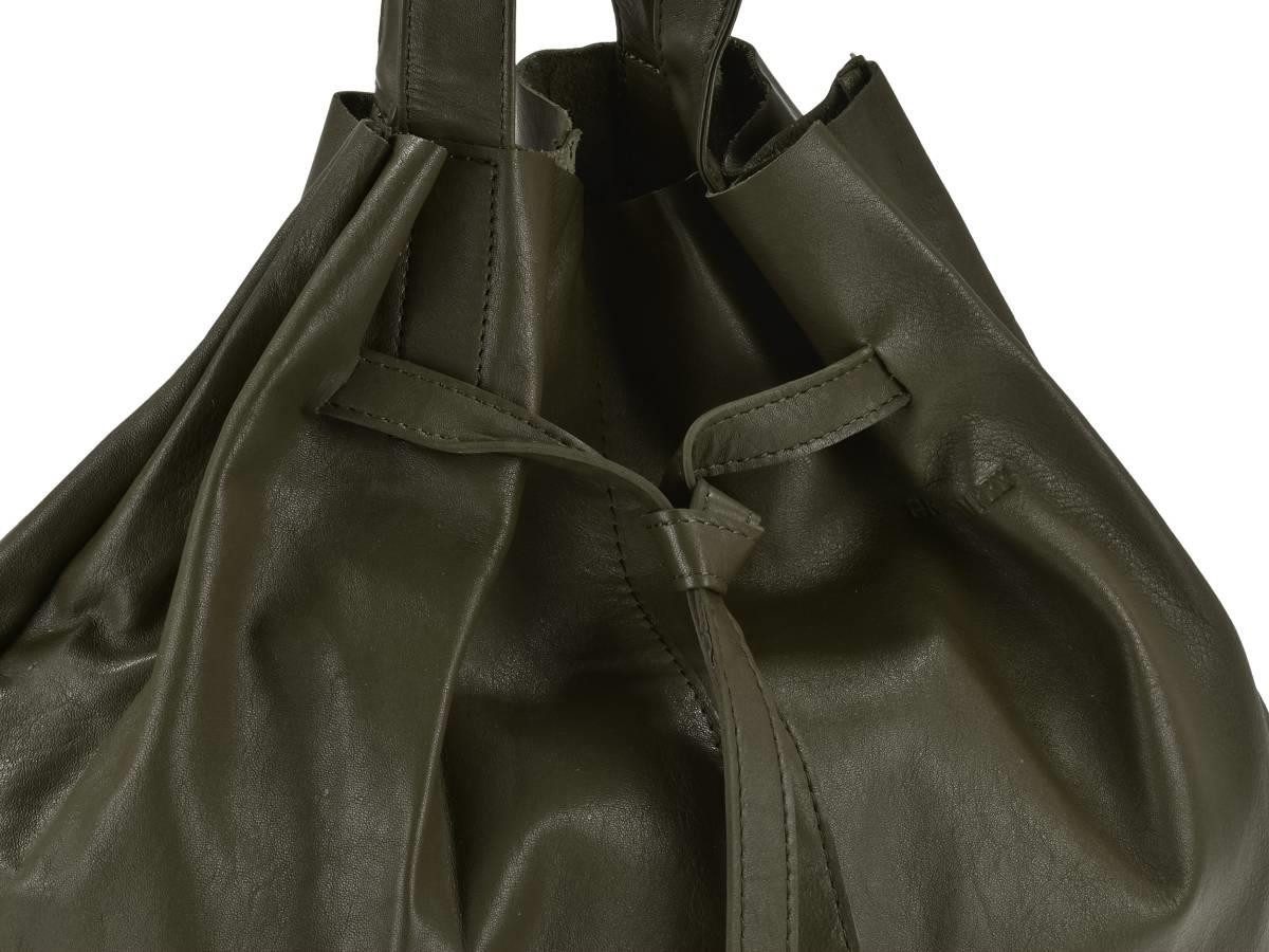 Greenburry Shopper "Eva" Beuteltasche Leder 37x32cm, Beuteltasche, mit kleiner Bag in Bag Tasche