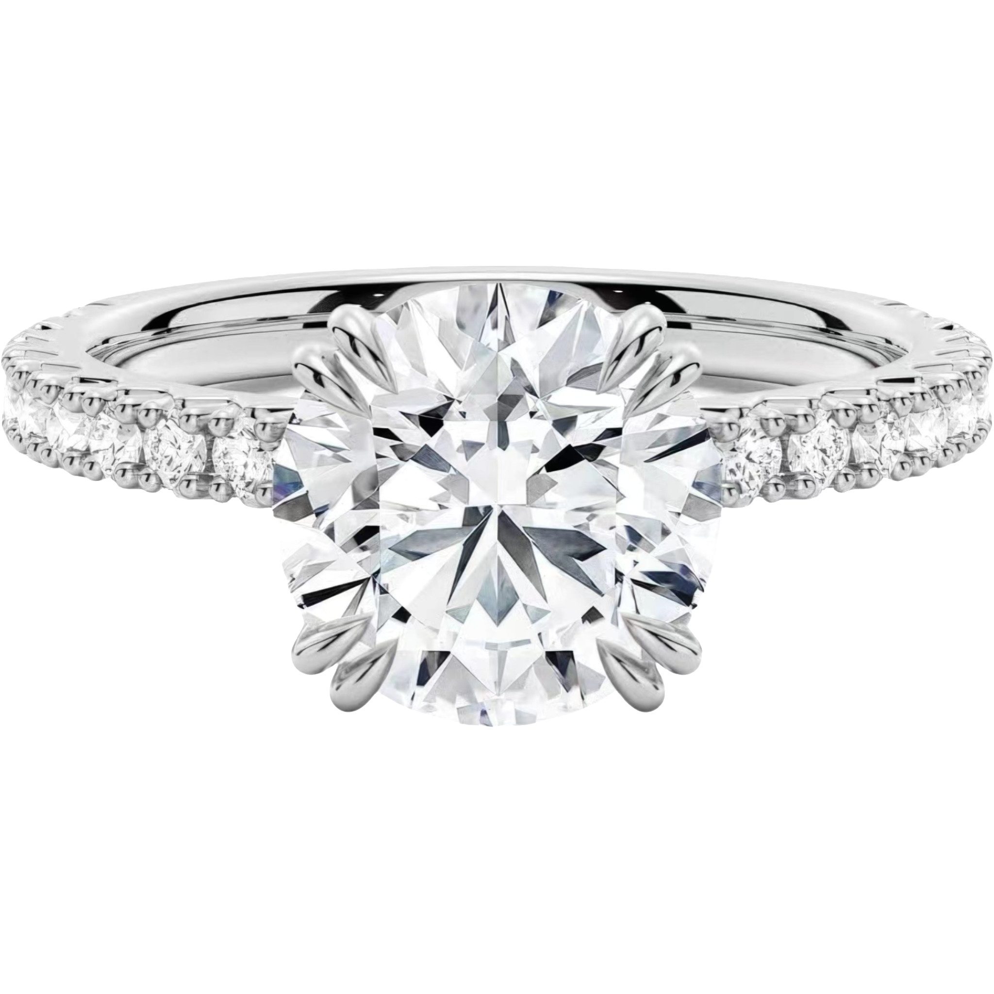 Diamantring damen ring,1ct-2ct ring gold damen 585 echtgold,labordiamant