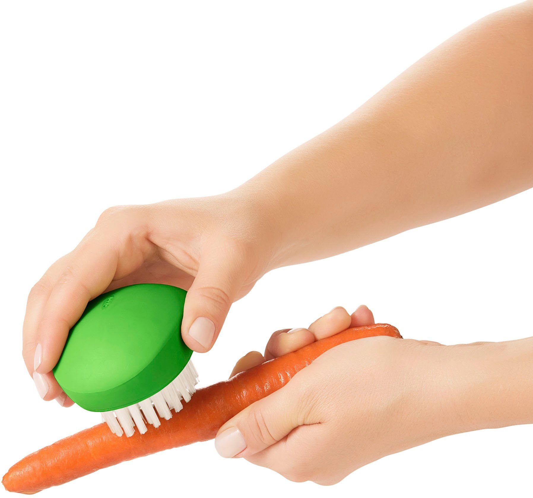OXO Good Grips Reinigungsbürste, Gemüsebürste/Nylonbürste – Bild 5 von 5