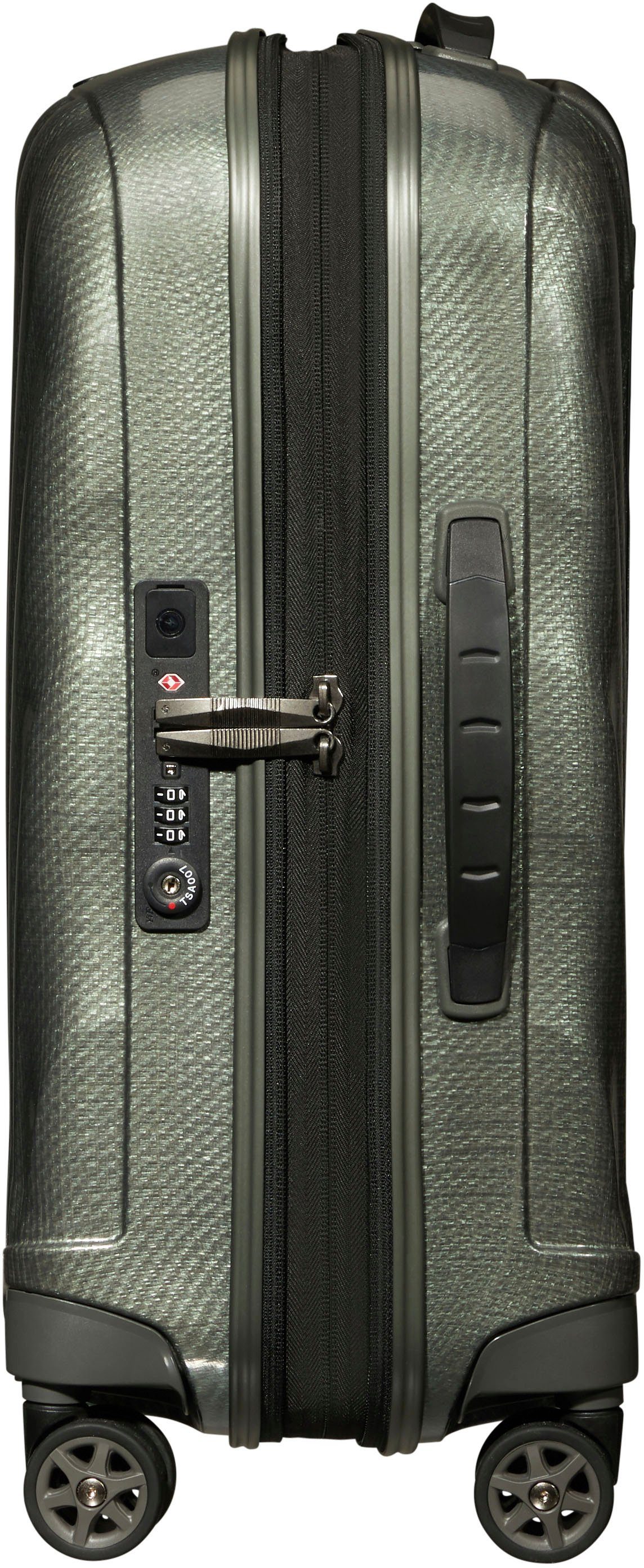 Samsonite Hartschalen-Trolley C-LITE 55 EXP, verschiedene Farben, 4 Rollen, für Ferien, Geschäftsreise, Reise und Urlaub, mit Volumenerweiterung
