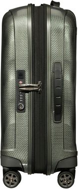 Samsonite Hartschalen-Trolley C-Lite, 55 cm, 4 Rollen, Handgepäck-Koffer Volumenerweiterung und USB-Schleuse; Made in Europe