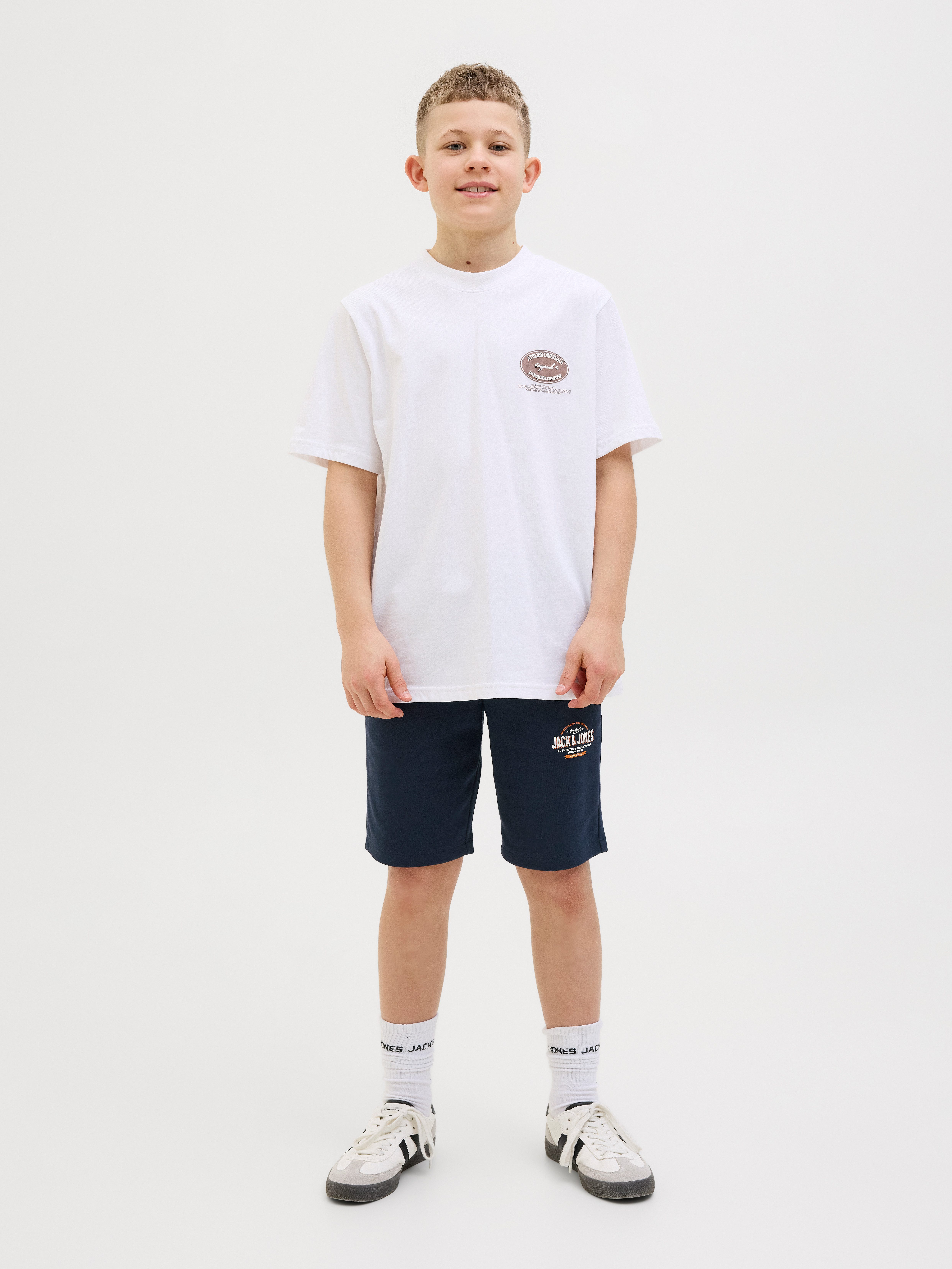 Jack & Jones Junior Sweatshorts JPSTLOGO SWEAT SHORTS 2 COL SN GMS JNR