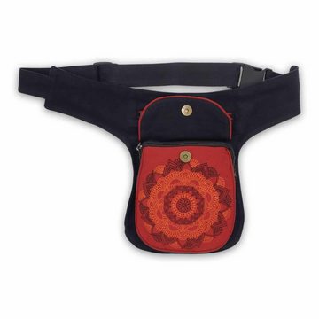 KUNST UND MAGIE Bauchtasche Bauchtasche Hüfttasche Mandala Gürteltasche Festivaltasche Sidebag