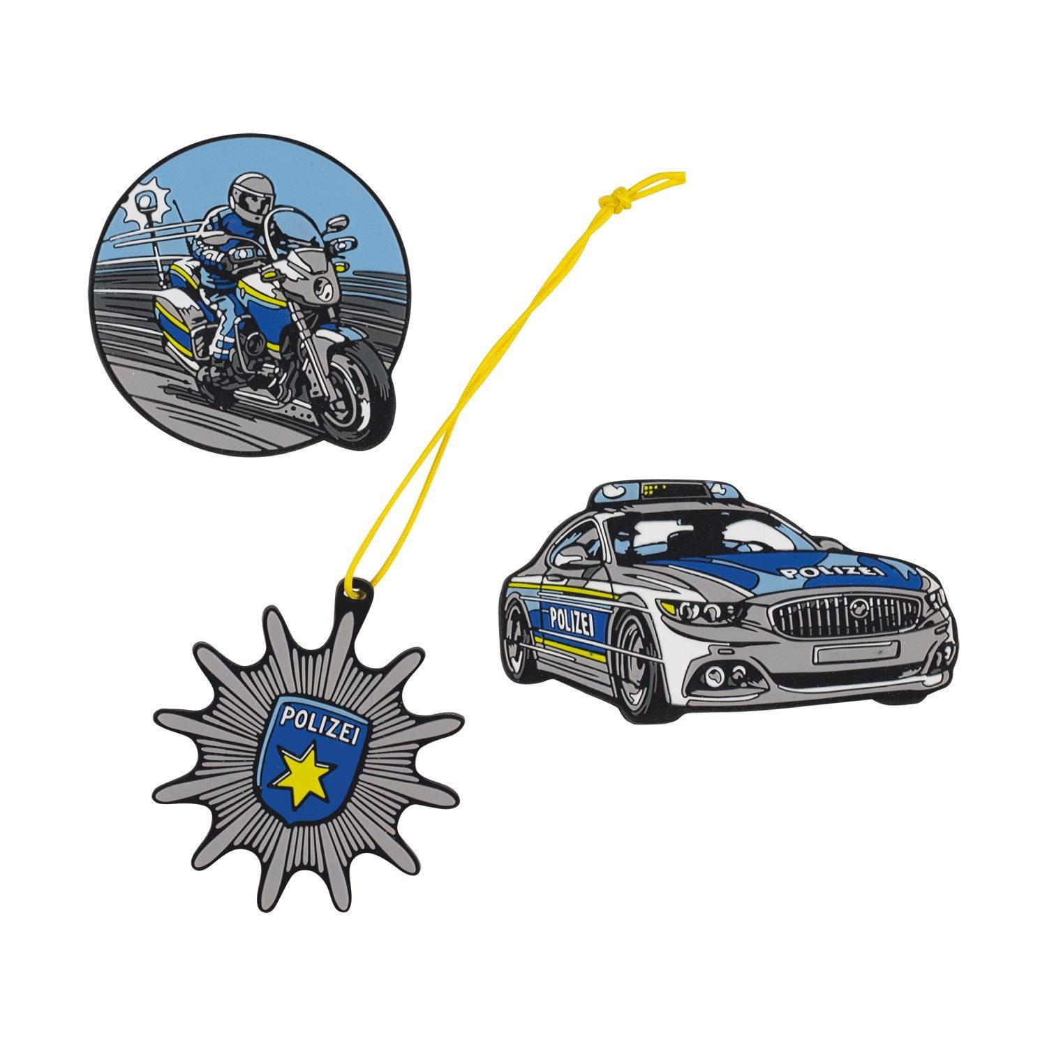 Scout Schulranzen Scout Funny Snaps Move 3er Set Blue Police