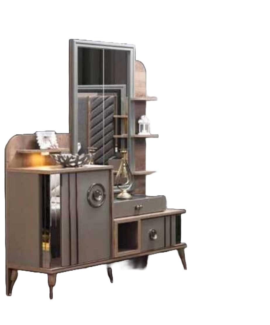 Schminktisch Design Schminktisch mit Spiegel Luxus Schlafzimmer Möbel 2tlg. Neu