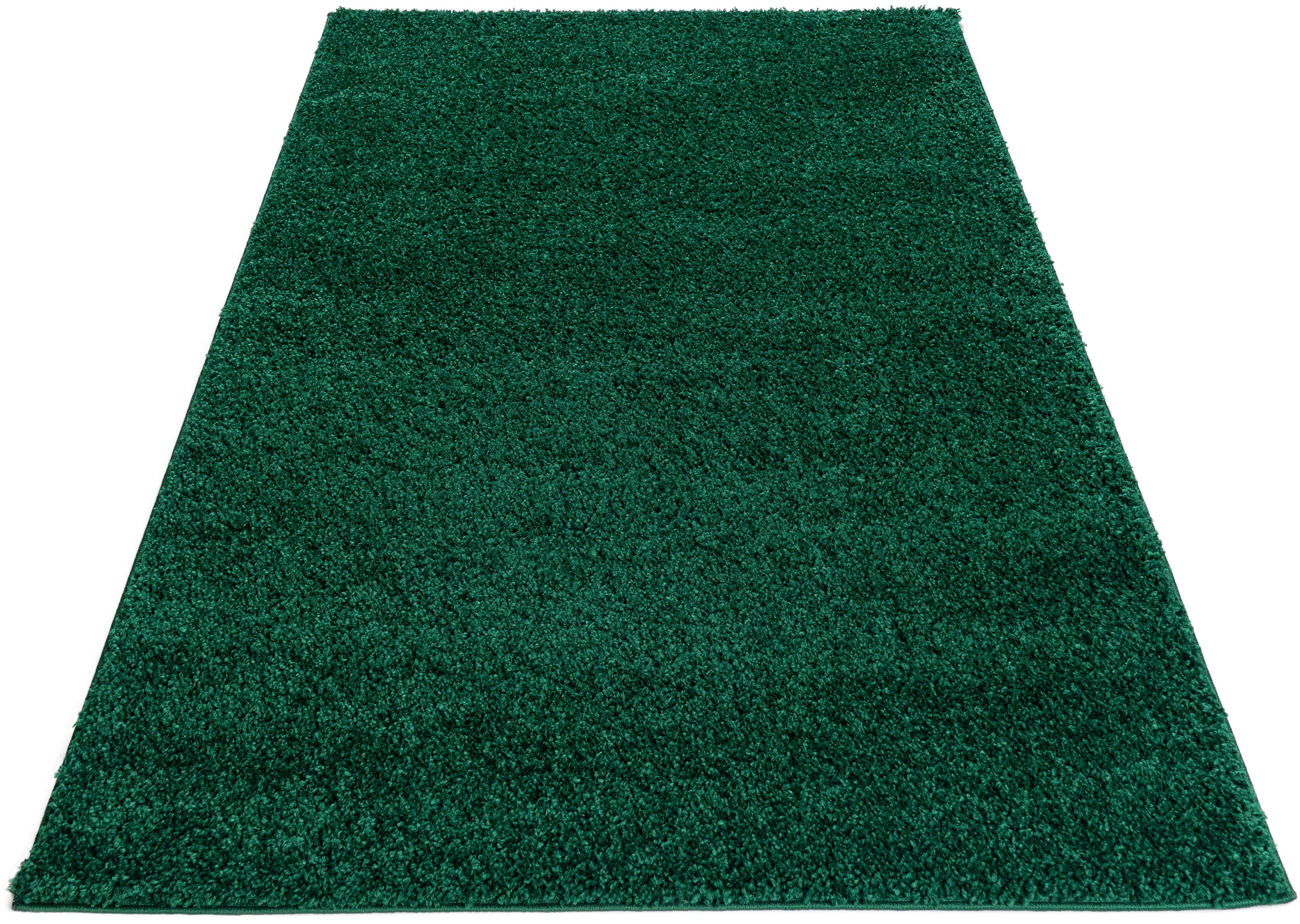 Bruno Banani Hochflor-Teppich Shaggy Soft, rechteckig, Höhe: 30 mm, gewebt, günstig online kaufen