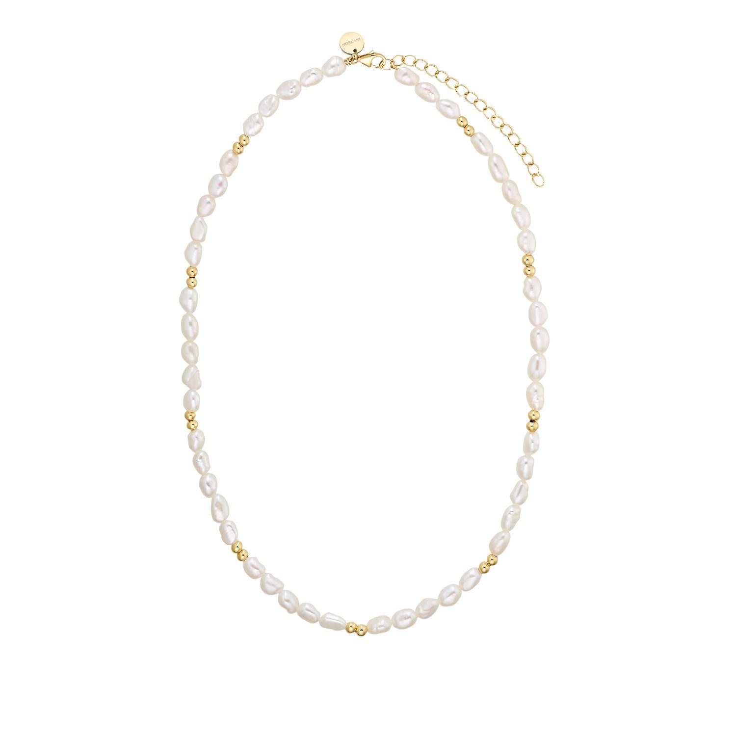 Noelani Silberkette für Damen, Sterling Silber 925, Perle (1-tlg., Kette mit Anhänger)