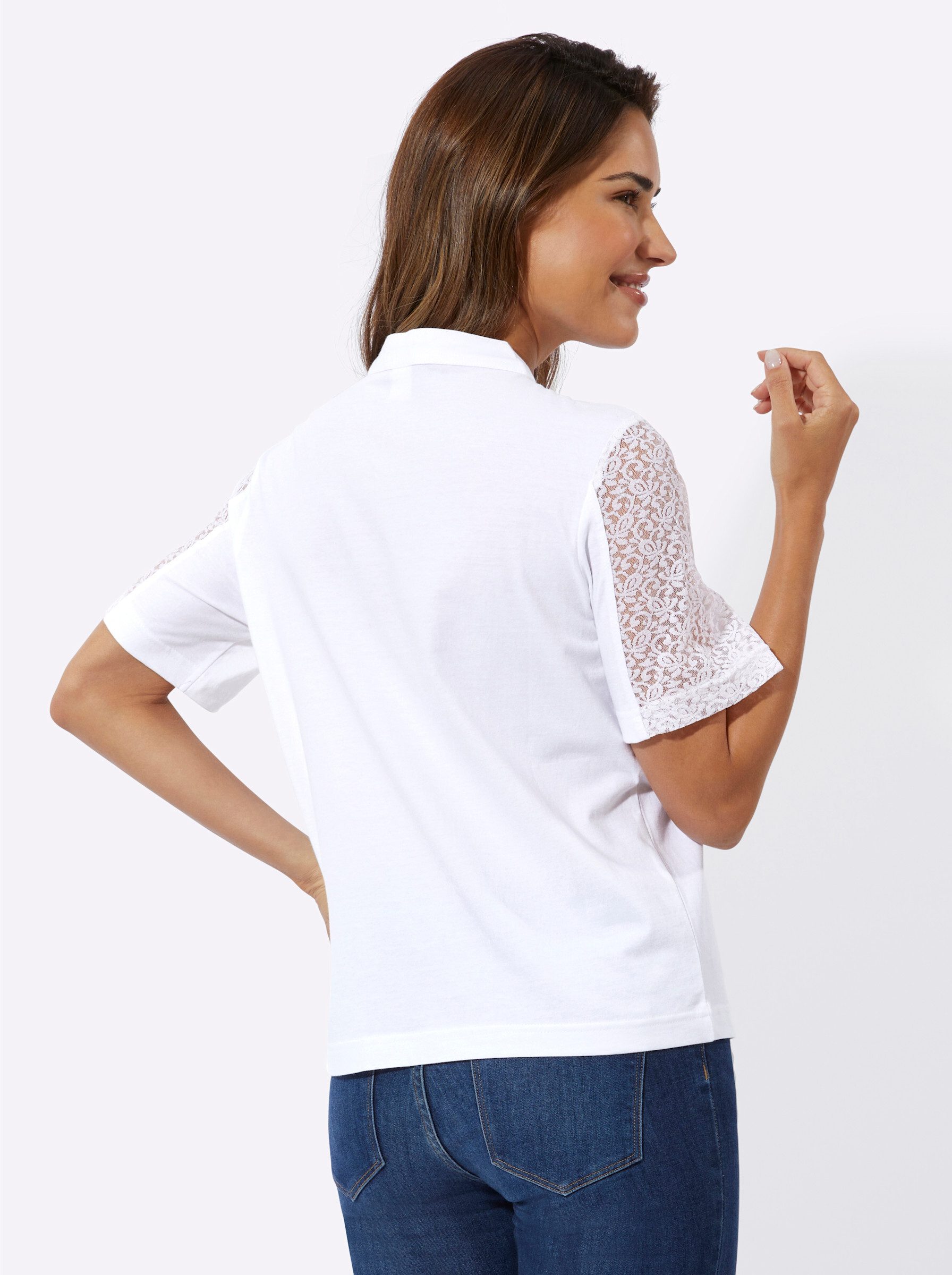 Sieh an! T-Shirt Trachtenshirt Kurzarm