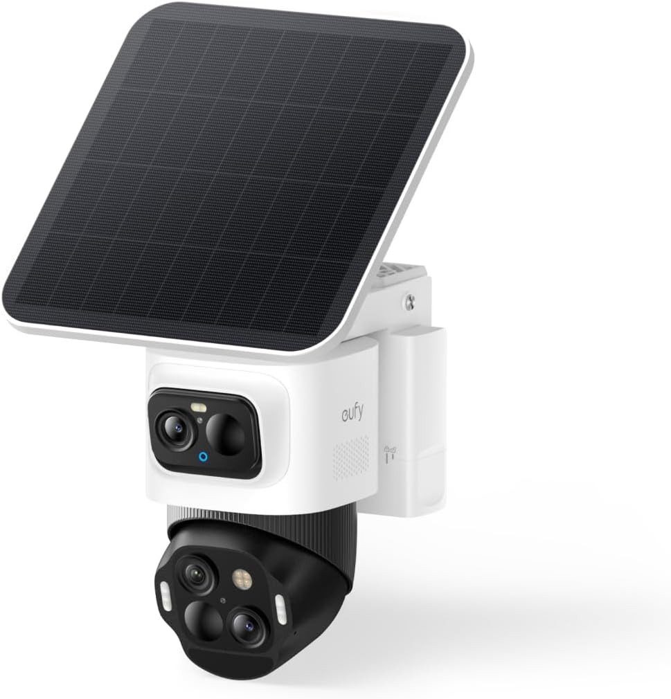 Anker eufy Überwachungskamera eufy Security eufyCam S4 4K Kabellose Solar-Überwachungskamera Außen (Außenbereich, 1-tlg., eufyCam S4, Nachtsicht)