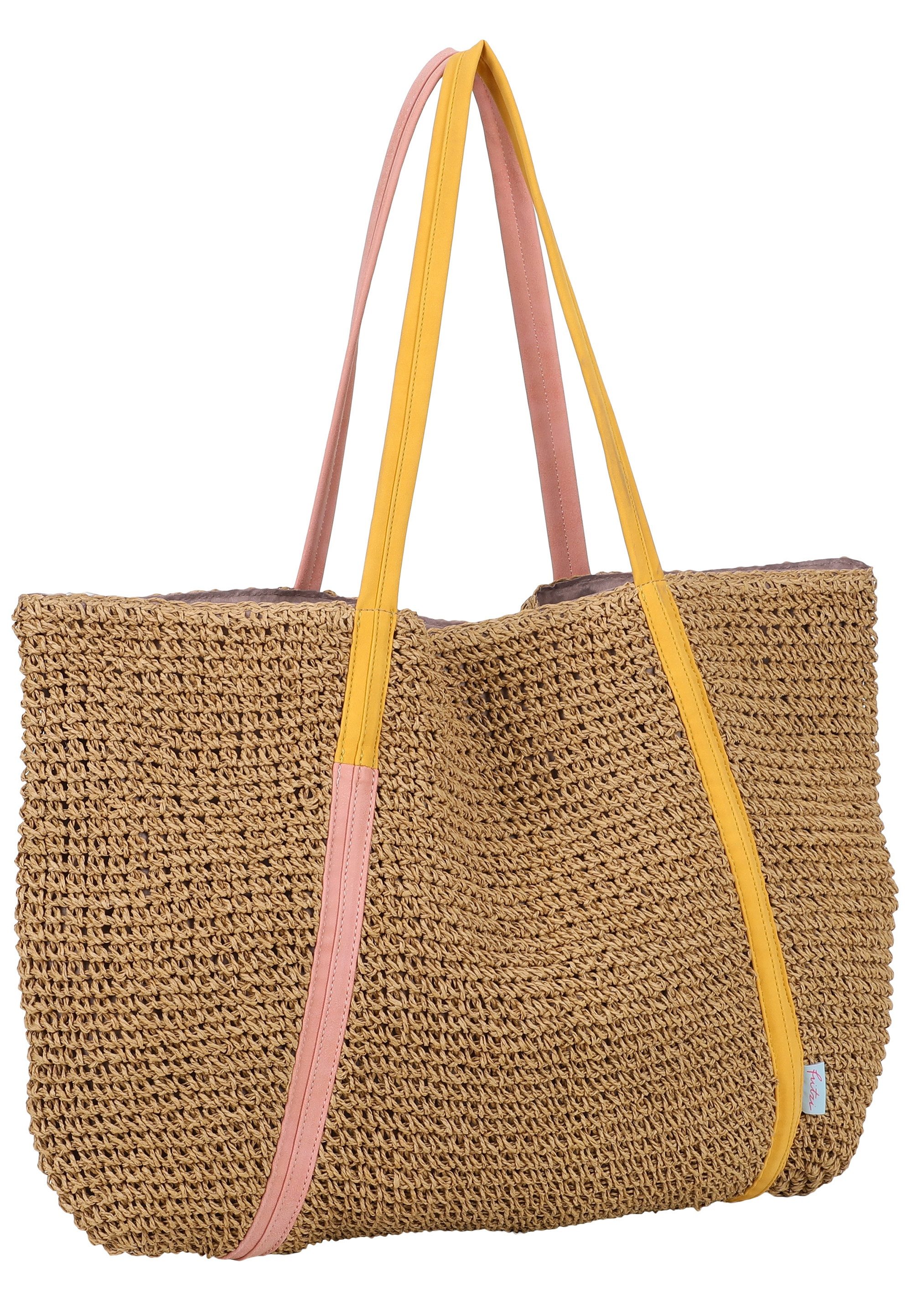 Fritzi aus Preußen Henkeltasche Simply Shopper Nature, im tollen Look mit feinen Henkeln