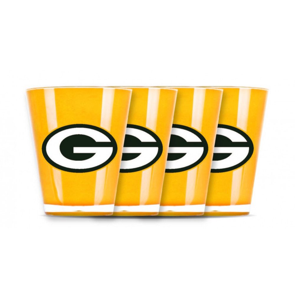 Green Bay Packers Glas Green Bay Packers 4 Shot-Gläser