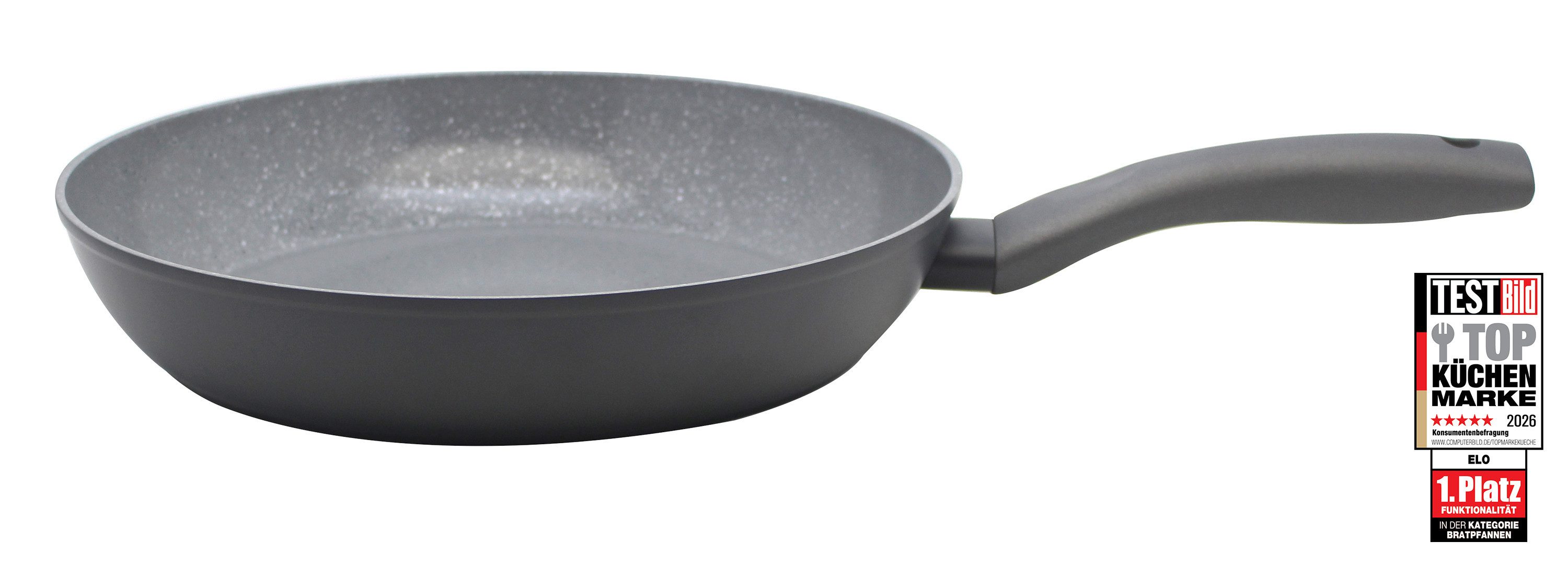 Elo Basic Colorio mit farbigem Protektor, Aluminium (1-tlg), hellgrau mit passendem Pfannenschoner