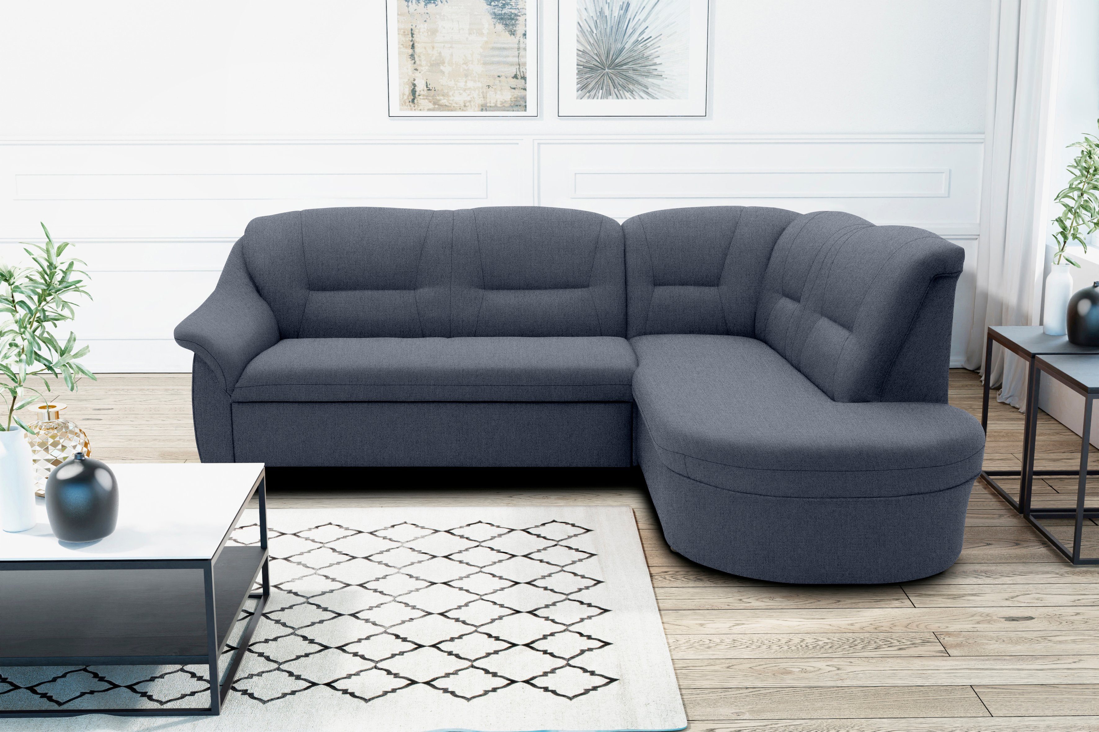 DOMO collection Ecksofa Faenza für kleine günstig online kaufen