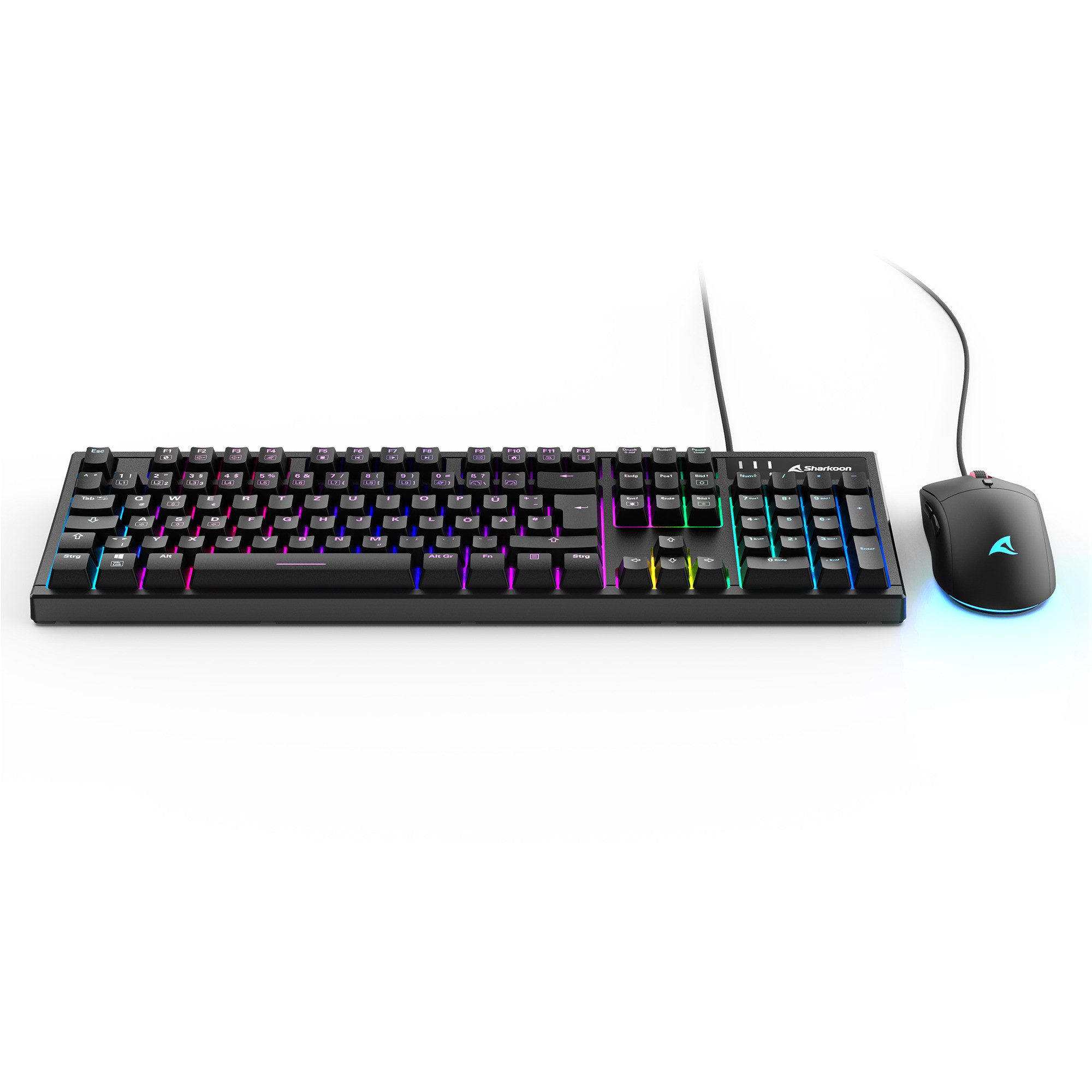 Sharkoon Sharkoon SKILLER SGB15, Desktop-Set Tastatur