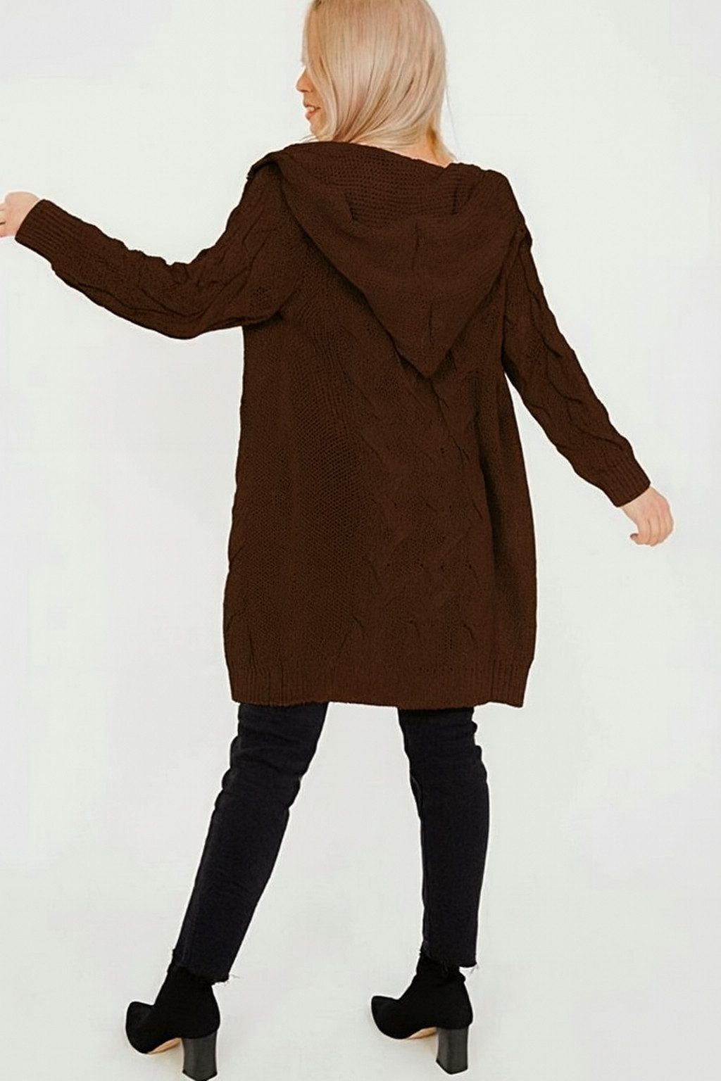 Worldclassca Longstrickjacke Worldclassca Strickjacke Cardigan Kapuze Stric günstig online kaufen