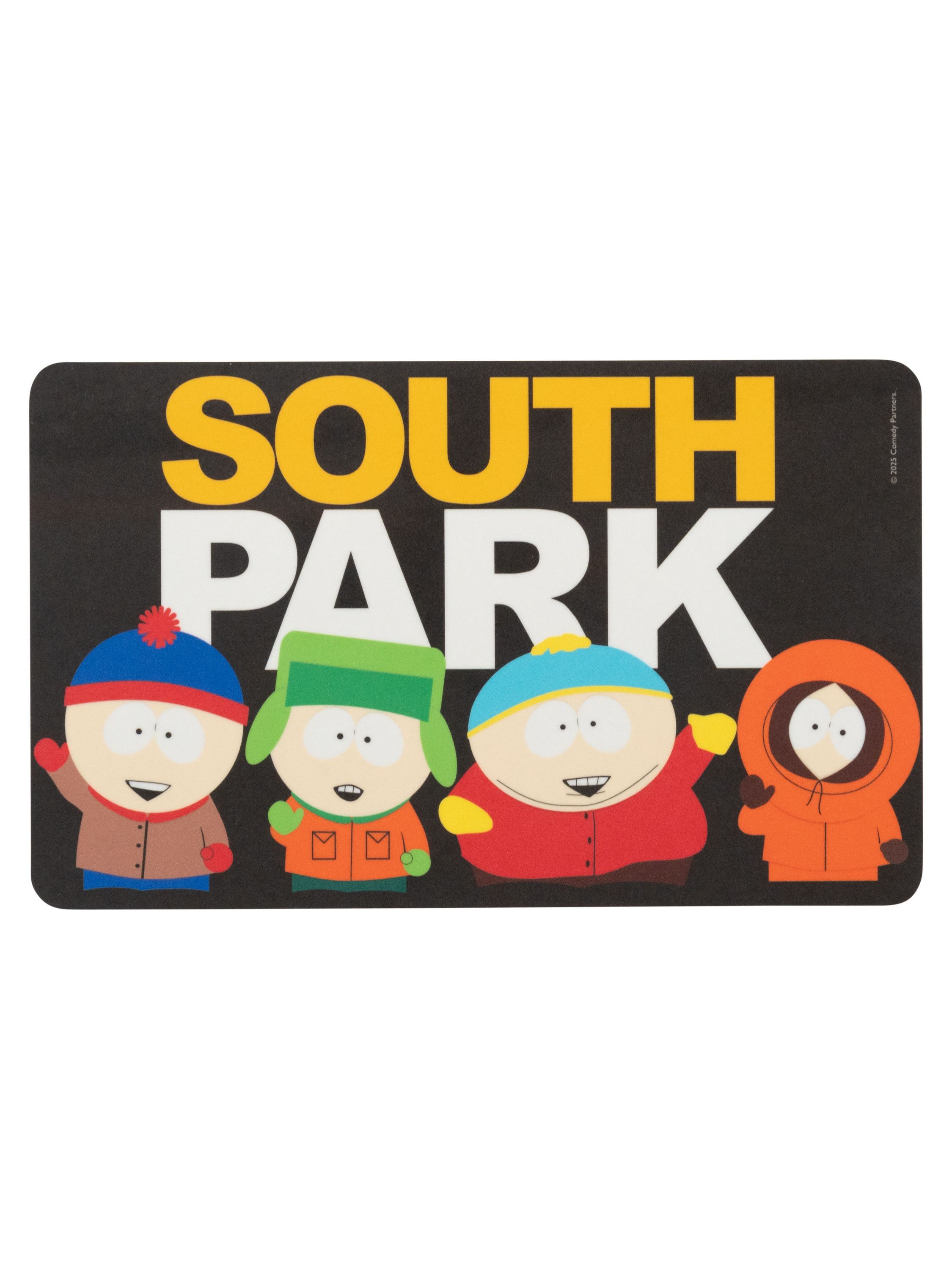 United Labels® Frühstücksbrett South Park Brettchen Frühstücksbrettchen Schneidebrettchen, Resopal