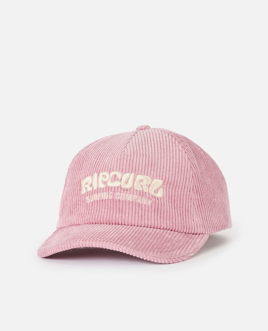 Rip Curl Snapback Cap Split Surf Cord Velour Cap
