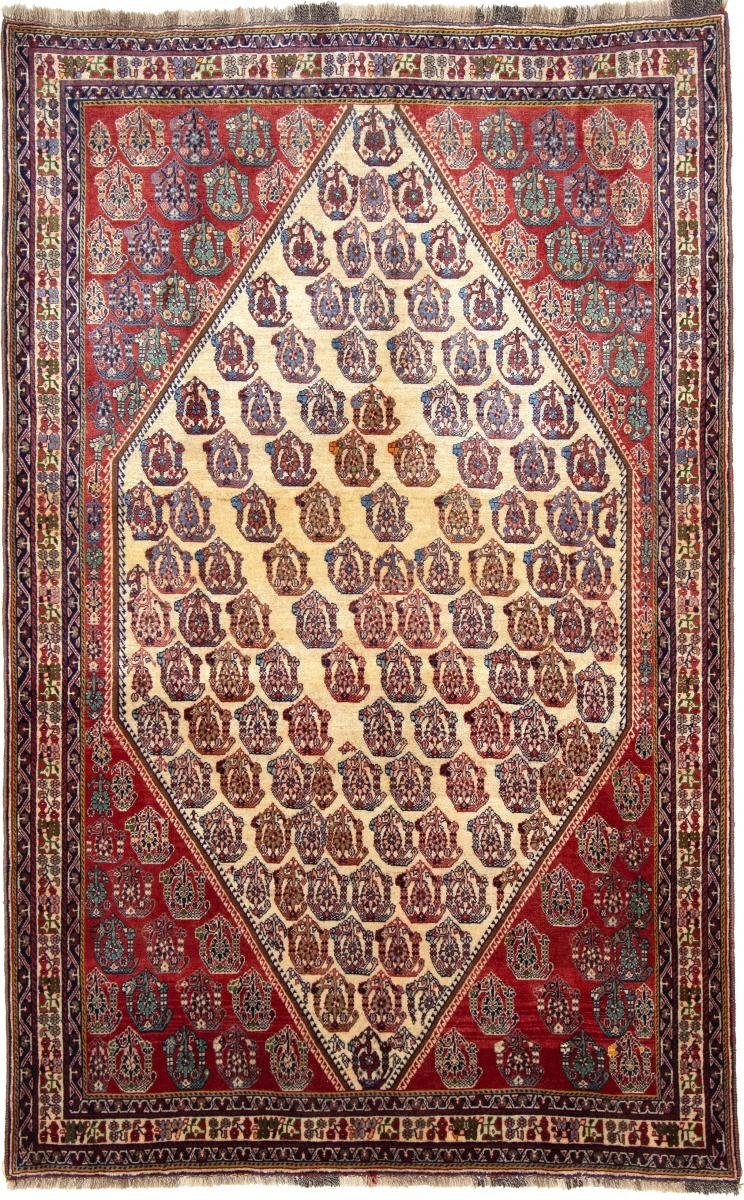 Orientteppich, 12 148x246 Höhe: rechteckig, Trading, Orientteppich Handgeknüpfter Kahkole mm Ghashghai Nain