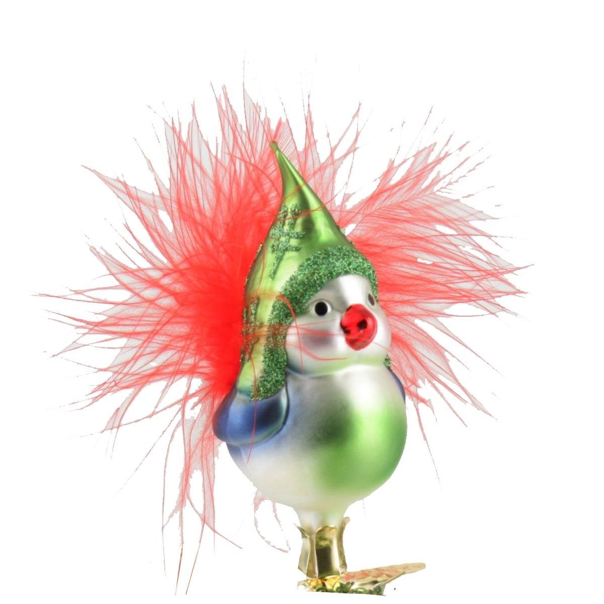 INGE-GLAS® Christbaumschmuck INGE-GLAS Weihnachts-Clip Froher Vogel (1-tlg). € 22,90