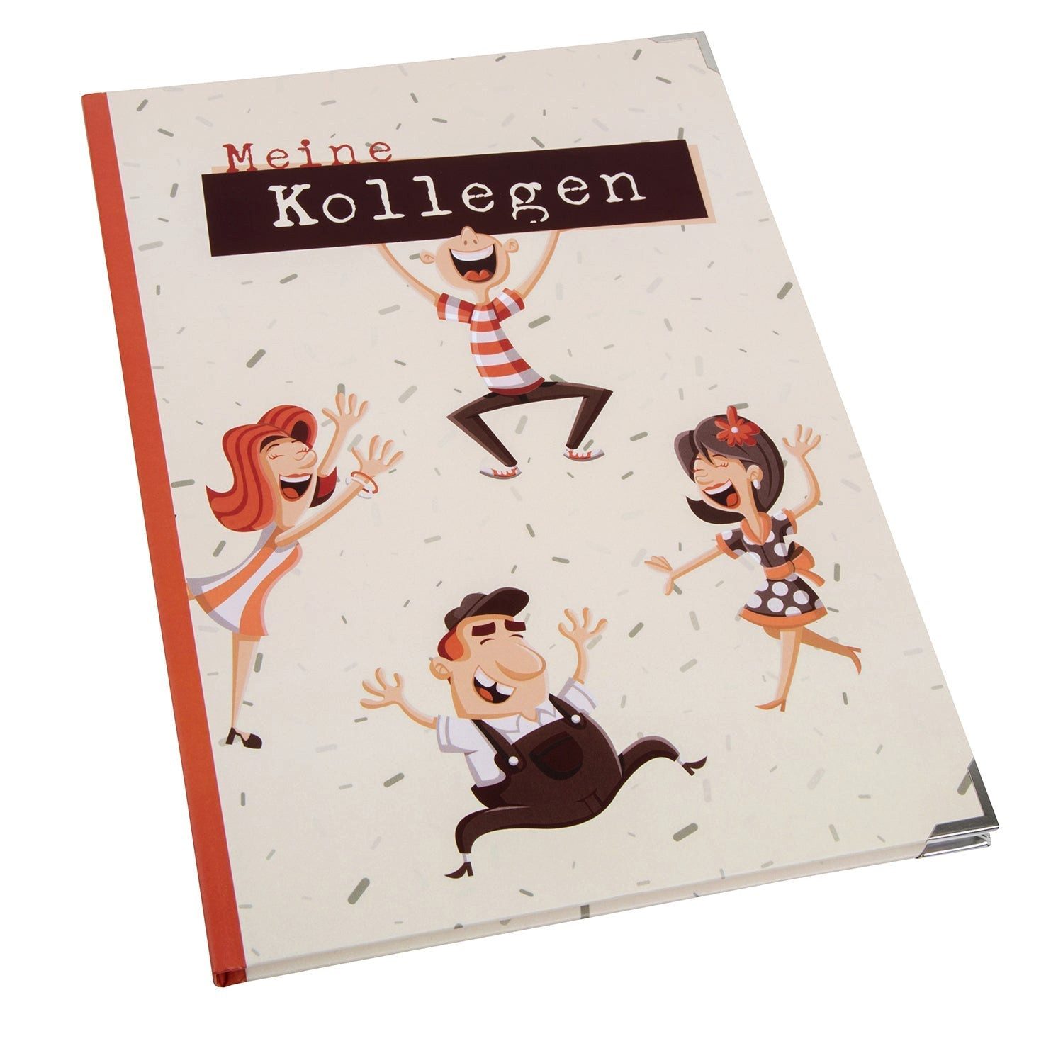 Logbuch-Verlag Notizbuch Abschiedsbuch MEINE KOLLEGEN DIN A4 - Abschiedsgeschenk Firma