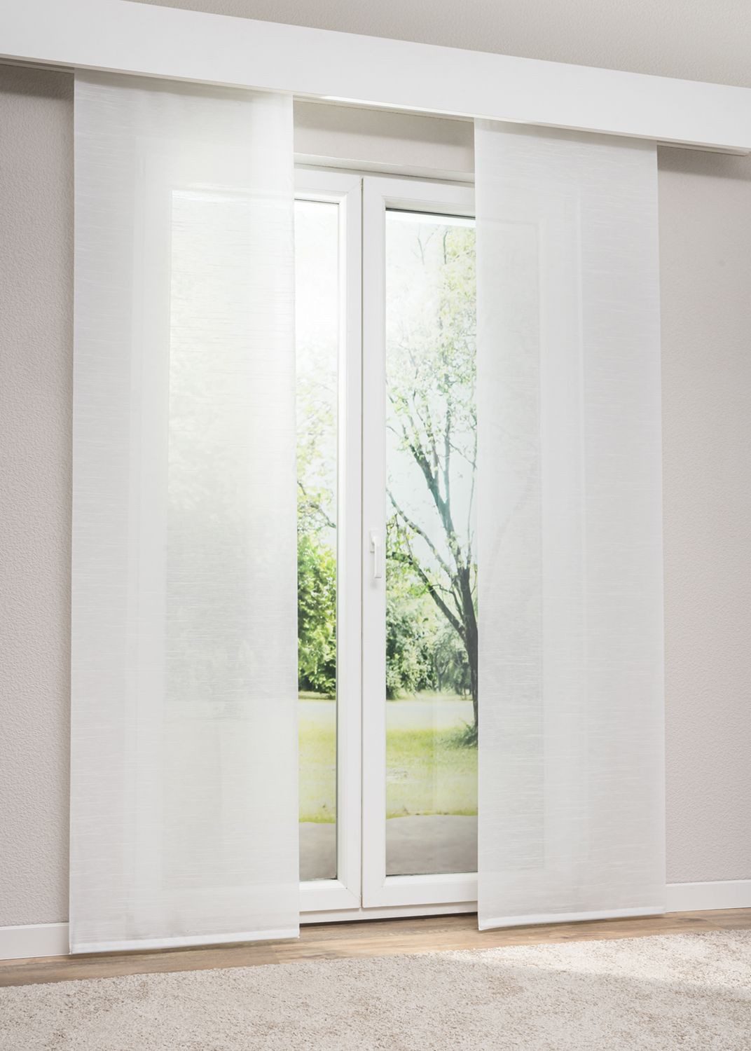 LYSEL® Schiebegardine Manakara, (1 St), transparent, günstig online kaufen