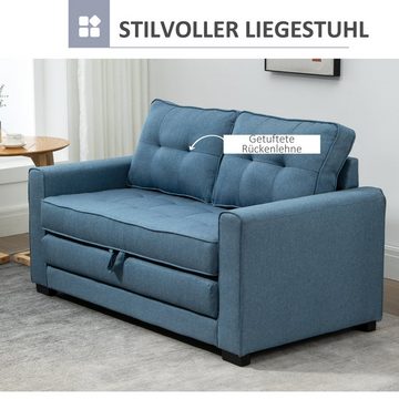 HOMCOM Schlafsofa Schlafsofa