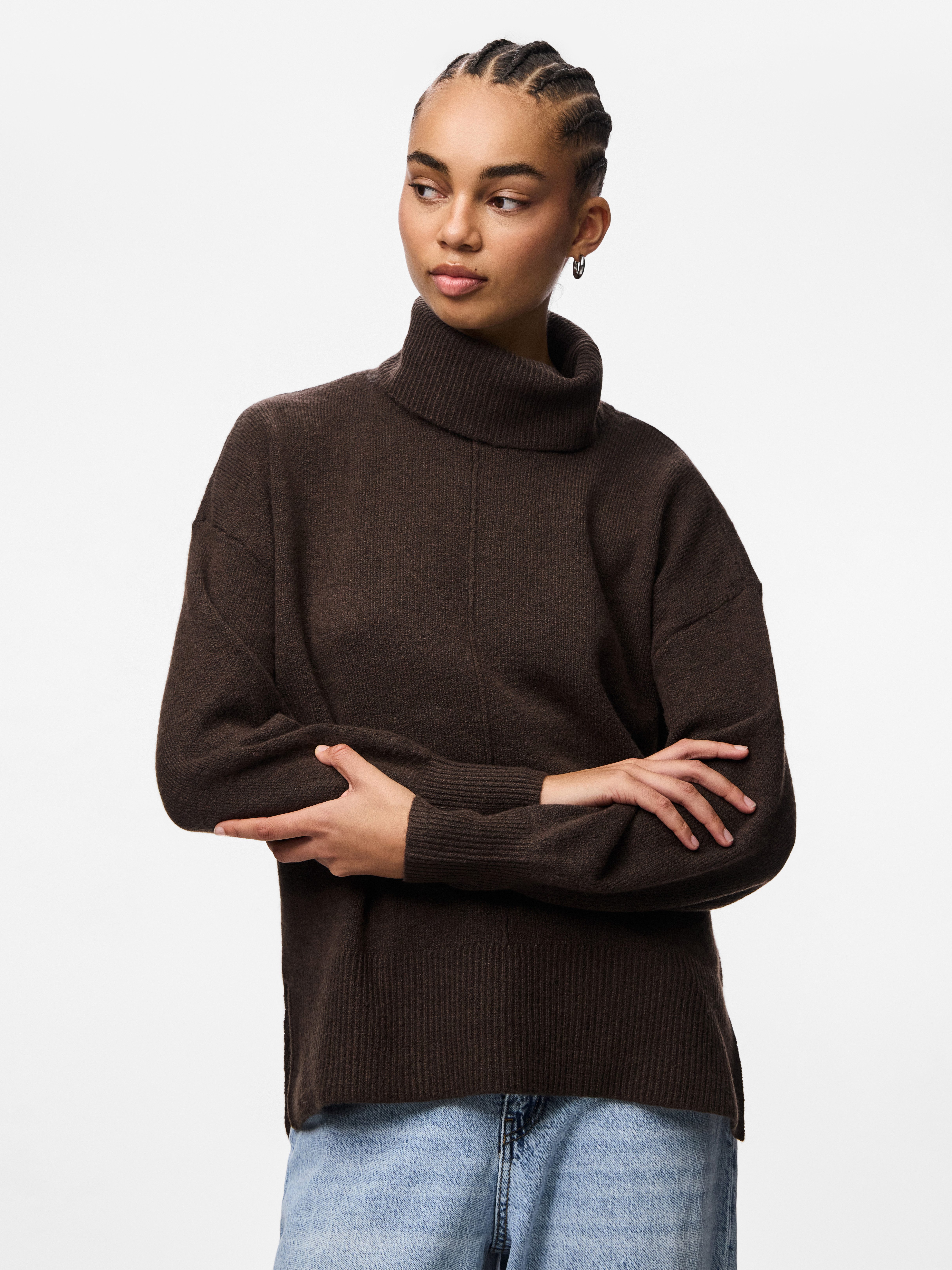 pieces Rollkragenpullover PCMALOU LS ROLLNECK KNIT NOOS BC günstig online kaufen