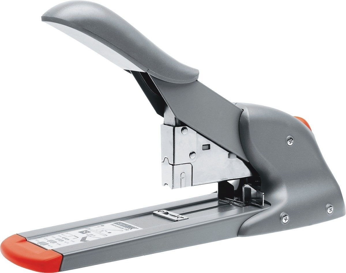 Rapid Heftgerät Blockhefter HD110 bis 110 Blatt silber-orange