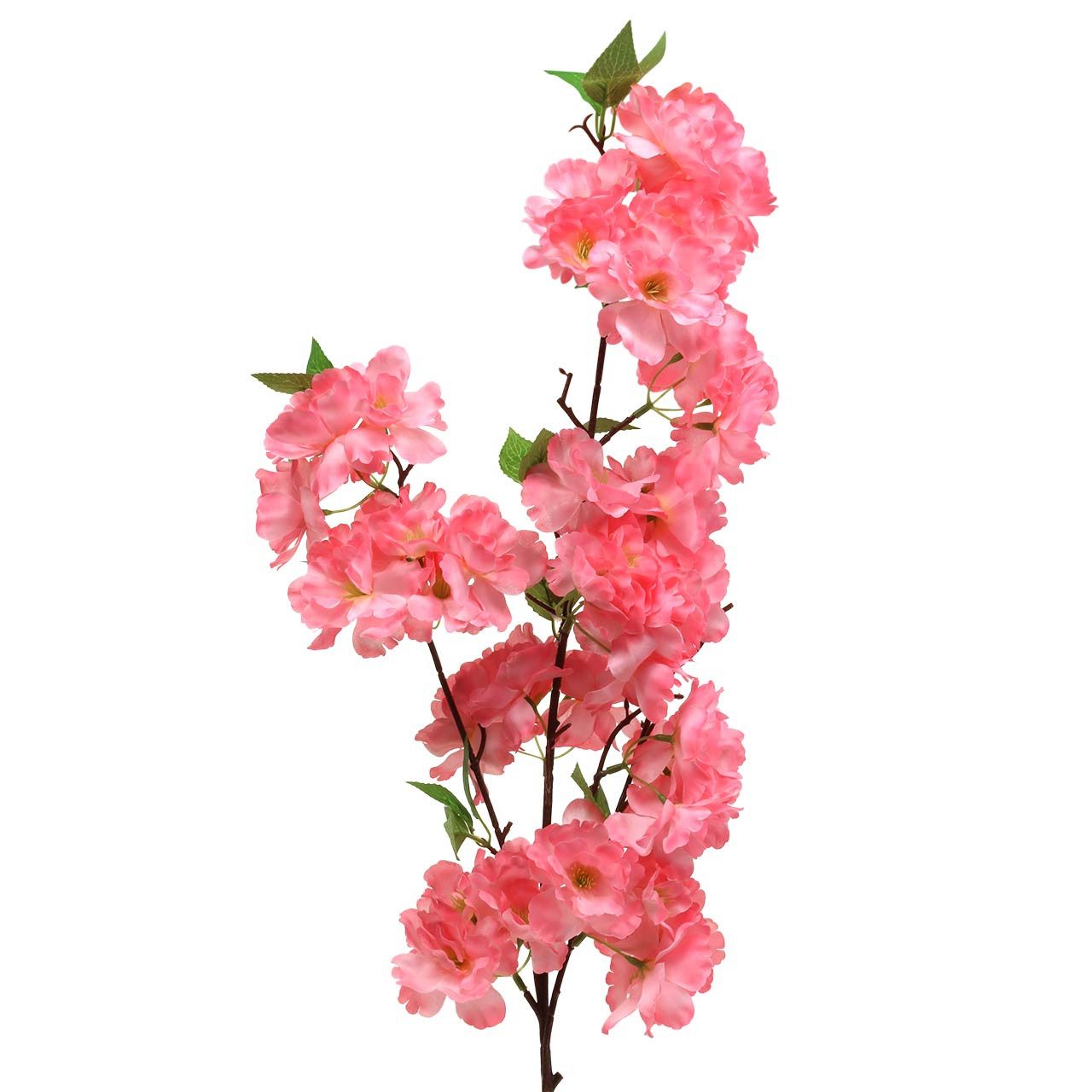 Kunstblume Kirschblütenzweig Deko Künstlich 103cm Pink Frühling