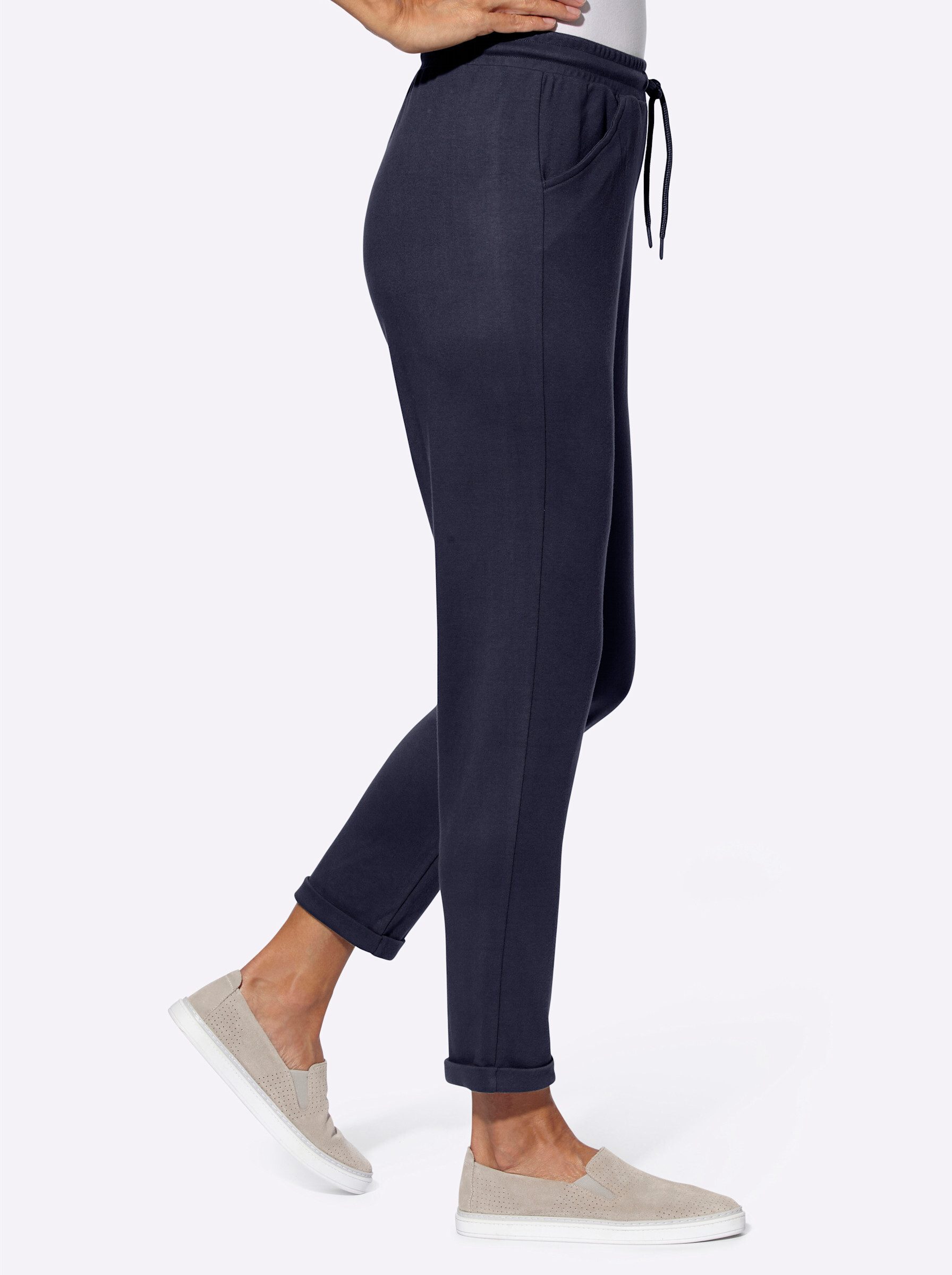 Sieh an! Jerseyhose Sweathose Innenbeinlänge ca. günstig online kaufen