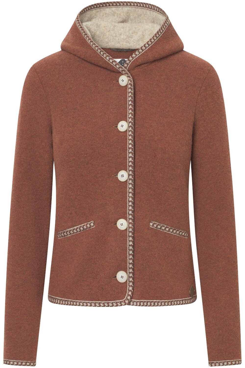 Stapf Strickjacke Kapuzen-Strickjacke Malwine günstig online kaufen