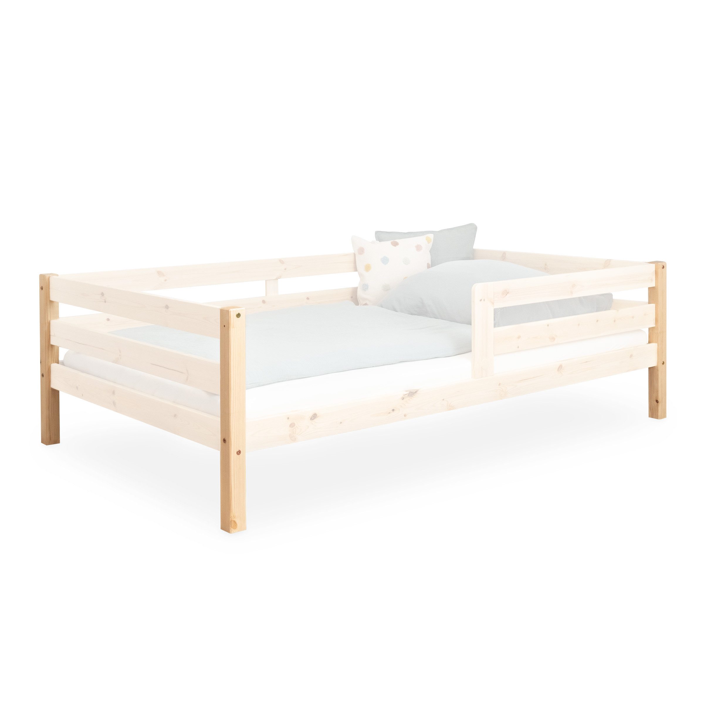 Umbauseiten Umbau-Set aus FSC® Kiefernholz für Sona Bodenbett zum Kinderbett