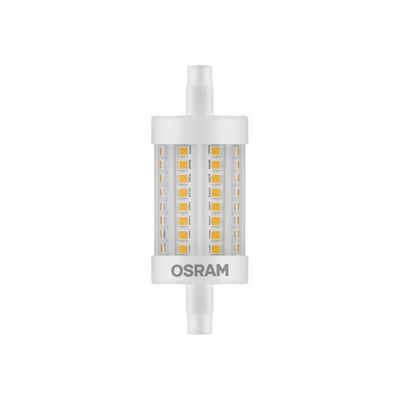 Osram »Osram LED R7S Stab 8W = 75W 1055lm 230V Warmweiß 2700K« LED-Leuchtmittel, R7s, Warmweiß