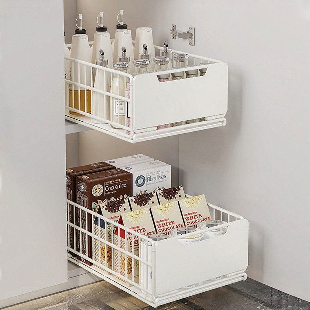 GarveeMore Küchenorganizer-Set Ausziehbares Küchenregal – faltbar, günstig online kaufen
