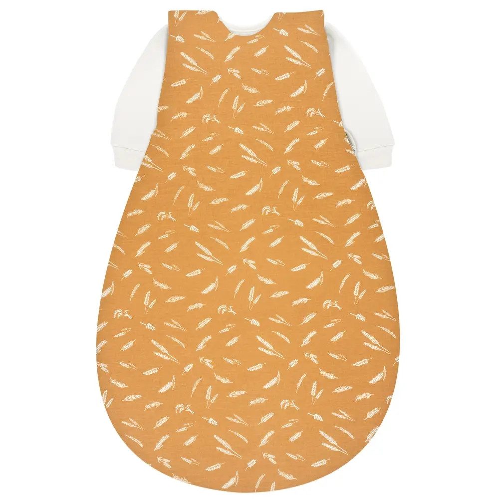Alvi® Babyschlafsack ALVI Baby-Mäxchen 3tlg. Flachgewebe Earth orange, Gr. 68/74