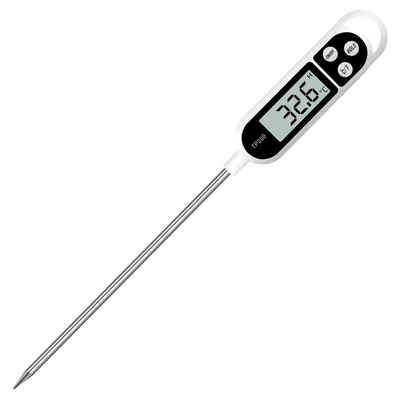 FeelGlad Bratenthermometer »Digitales Fleischthermometer mit langer Sonde, sofort ablesbares Lebensmittel-Kochthermometer, Öl, Zucker, Thermometer«, 1-tlg.